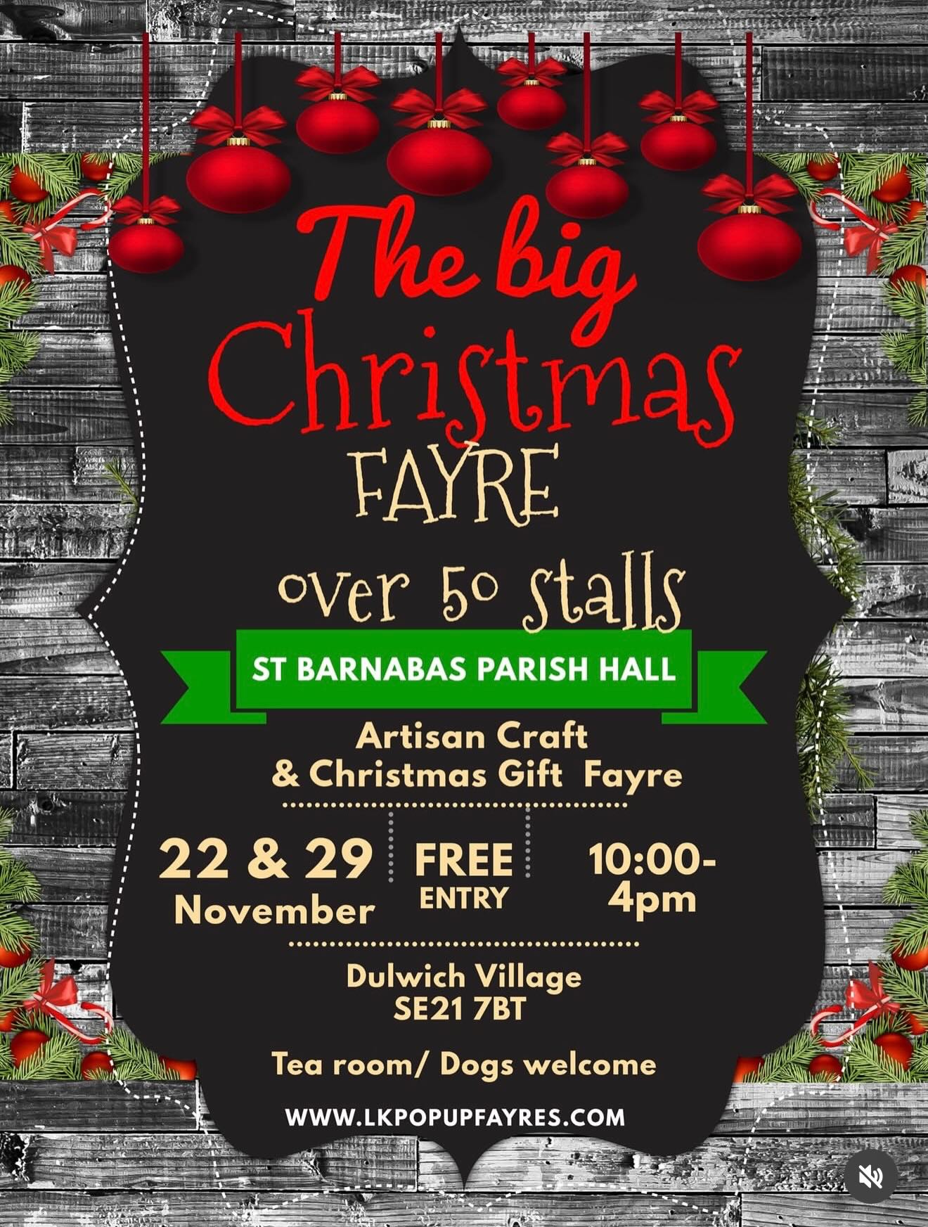 Pop by to Dulwich this weekend for another Christmas market!
@lkpopupfayres
#christmasmarket #baliandbean #smallbusiness