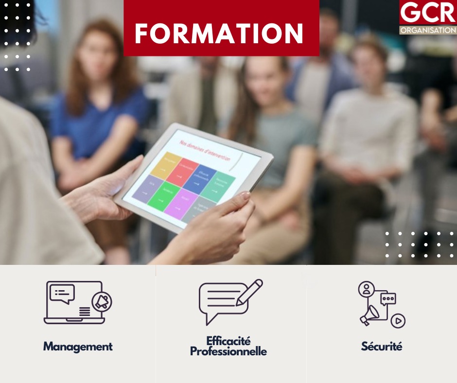 GCR Organisation en quelques mots !
Nous sommes un cabinet spécialisé dans la formation, le conseil et l’accompagnement des entreprises publiques et privées.
Nous intervenons dans les domaines du management, de l’efficacité professionnelle et de la sécurité, en nous appuyant sur une équipe impliquée et sur la confiance de clients engagés.
Nos formations sont conçues pour répondre aux réalités du terrain : nous accompagnons les transformations, développons les compétences et mobilisons des méthodes à la fois innovantes et éprouvées.
Vous souhaitez échanger sur vos projets en management, efficacité professionnelle ou sécurité ?
Notre équipe vous accueille du lundi au vendredi, de 08h30 à 17h00.
📞 02 33 26 32 96
📧 contact@gcrorganisation.com
🌐 https://www.gcrorganisation.com/
#gcrorganisation #formationprofessionnelle #conseils #accompagnement #management #efficacitéprofessionnelle #sécurité #DéveloppementDesCompétences #transformations #innovation #entreprise #CabinetConseil #Expertise #Professionnels