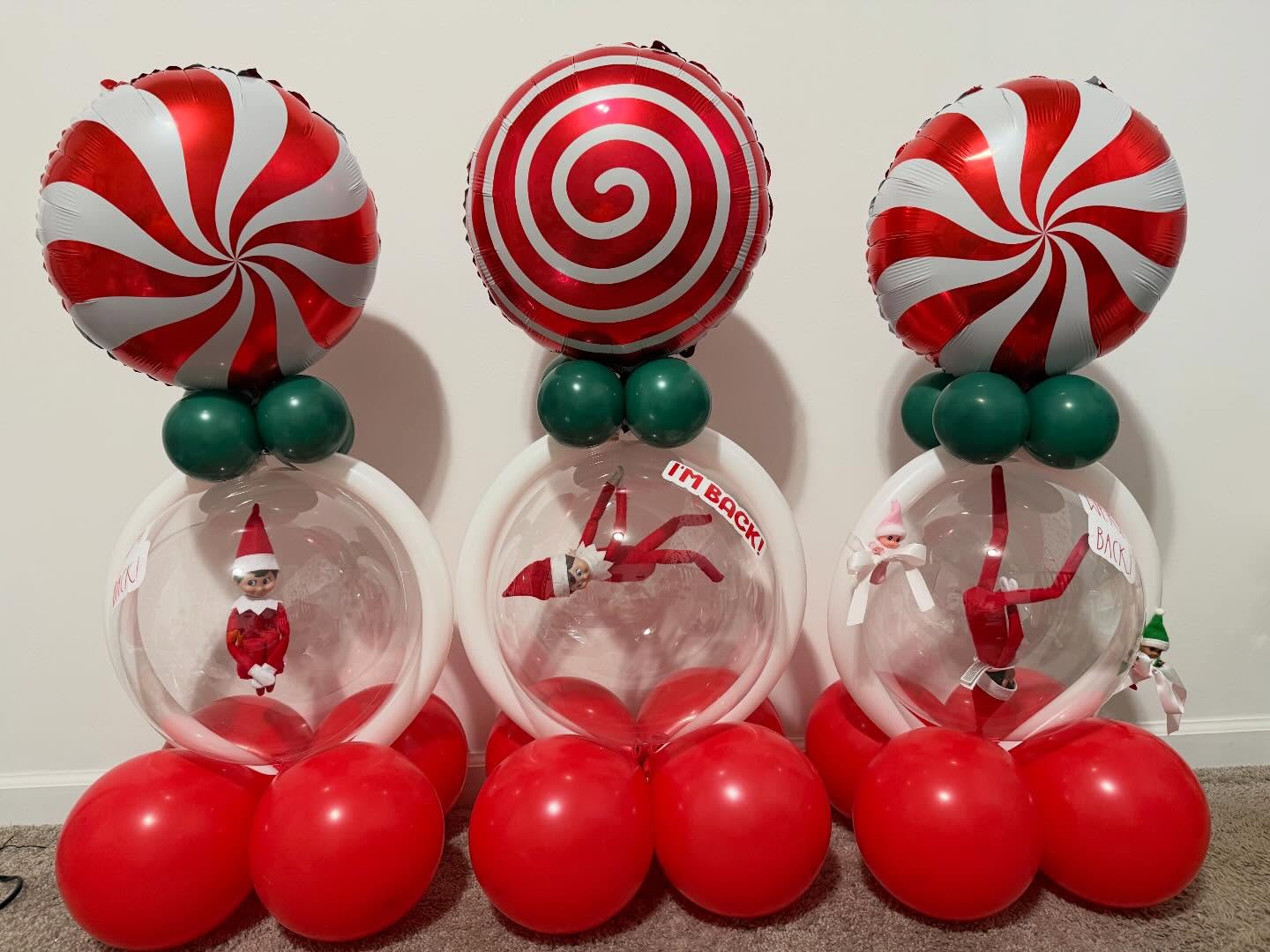 ✨🎄 The elves officially make their grand entrance tomorrow! 🎄✨
I had the sweetest time creating arrival balloons for 7 families this year. Every single elf had their own little personality! Some with years of love and wear, some dressed in tiny outfits, and a few brand-new ones just beginning the tradition. ❤️
These mischievous visitors have been sent straight from the North Pole, ready to cause chaos, bring magic, and kick off December with some holiday fun!
Thank you to everyone who trusted me to make your kiddos’ December 1st surprise extra special. 🎁✨
#huntsville #huntsvillealabama #huntsvilleballoons #christmasballoons