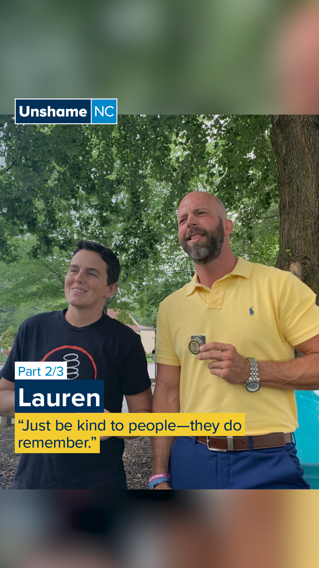 Lauren knows how powerful it is to share your story and meet others with empathy and kindness 🌼. Asking for help while dealing with a substance use disorder (SUD) can feel overwhelming, which is why Lauren encourages all of us to reach out and offer support. Any small act of care can remind someone that they’re not alone.