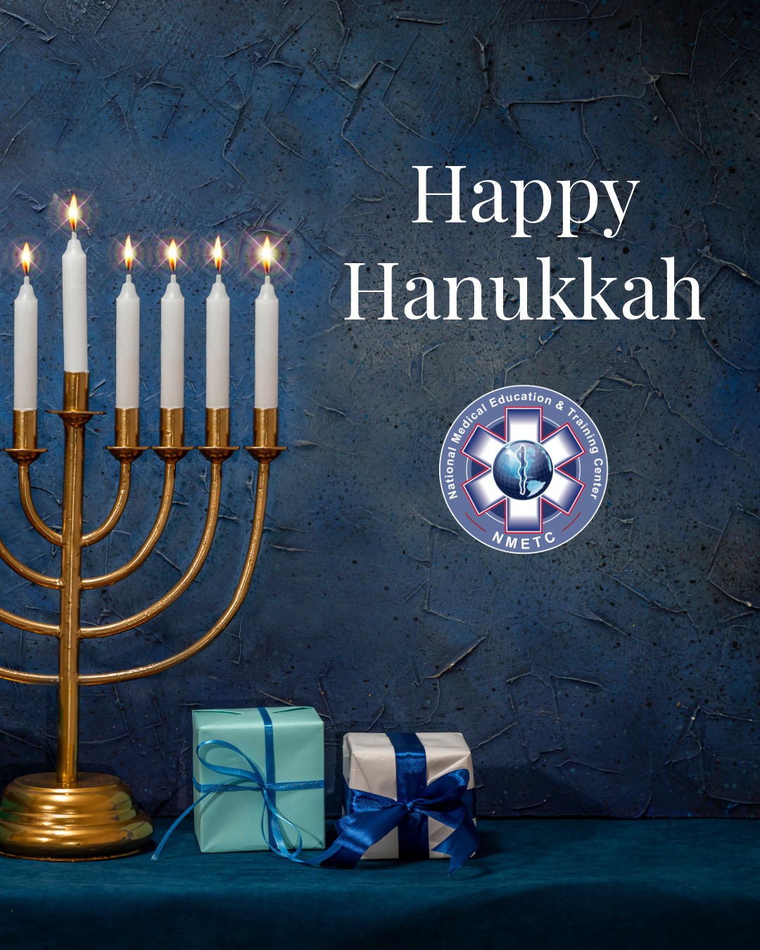 Happy Hanukkah to our staff and students!
#NMETC #Hanukkah