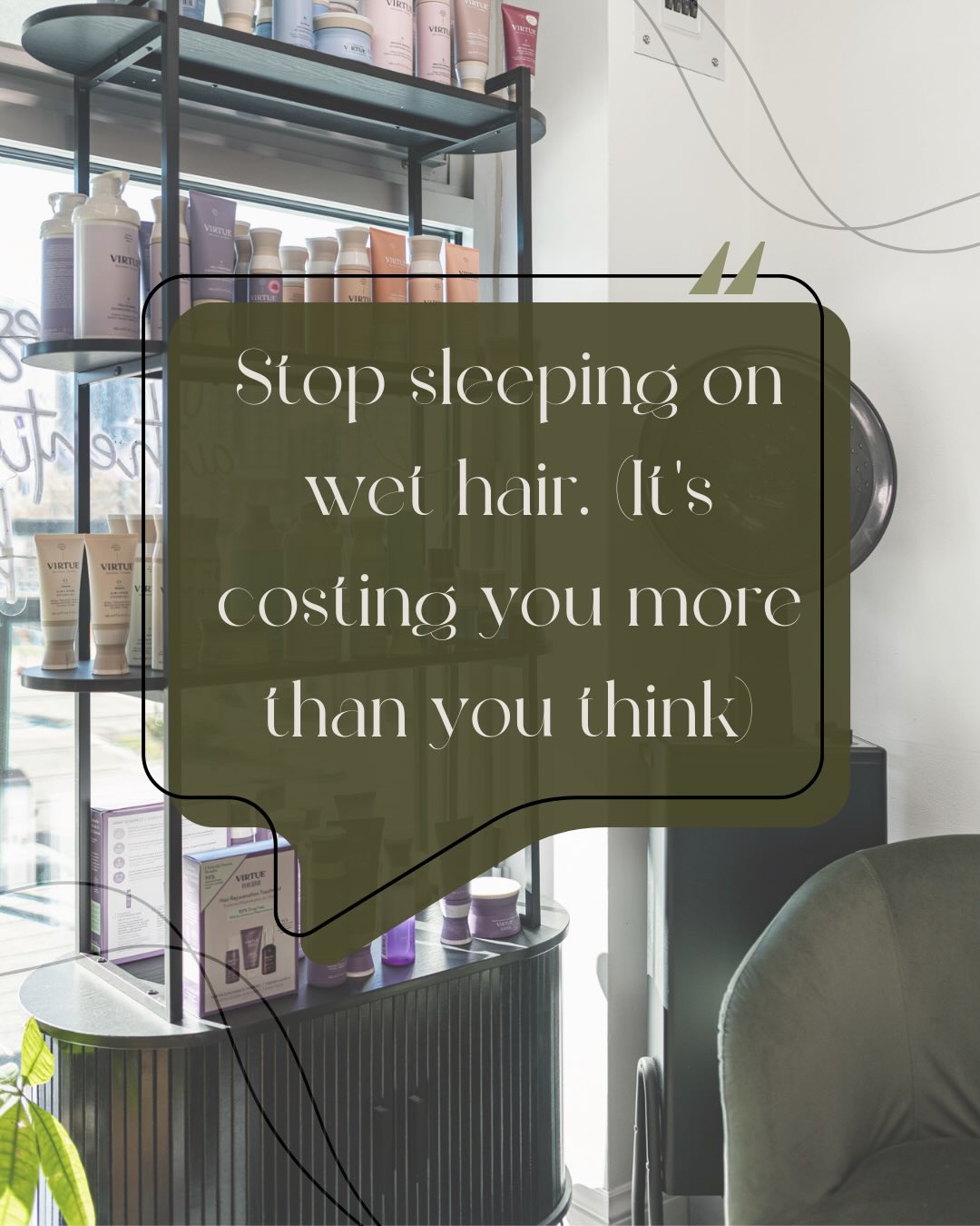 Your hair is always listening to the choices you make. Every night you go to bed with soaking wet hair, you’re asking it to adapt to something it wasn’t built for. And for a while, it tries. It compensates. It holds on.
✨
Until one day, it doesn’t.
The breakage shows up. The scalp irritation becomes impossible to ignore. The curls that used to spring back now fall flat. And you wonder what changed.
✨
But here’s the thing: you get to change it.
Not perfectly. Not overnight. But intentionally.
✨
One small shift—drying your hair before bed, switching your pillowcase, showering an hour earlier—can be the difference between hair that barely survives and hair that actually thrives.
✨
And when years of bad habits finally catch up? My best advice: get guidance. Let a professional examine what’s really going on. Because sometimes what you think is the problem isn’t the root cause at all. Sometimes your hair needs more than a new product—it needs a real assessment, a reset, and a plan built specifically for you.
✨
You have more power over your hair health than you think. The question is: are you ready to use it?Are you ready to let me look under the hood and create a real roadmap? Tell me in the comments. 👇