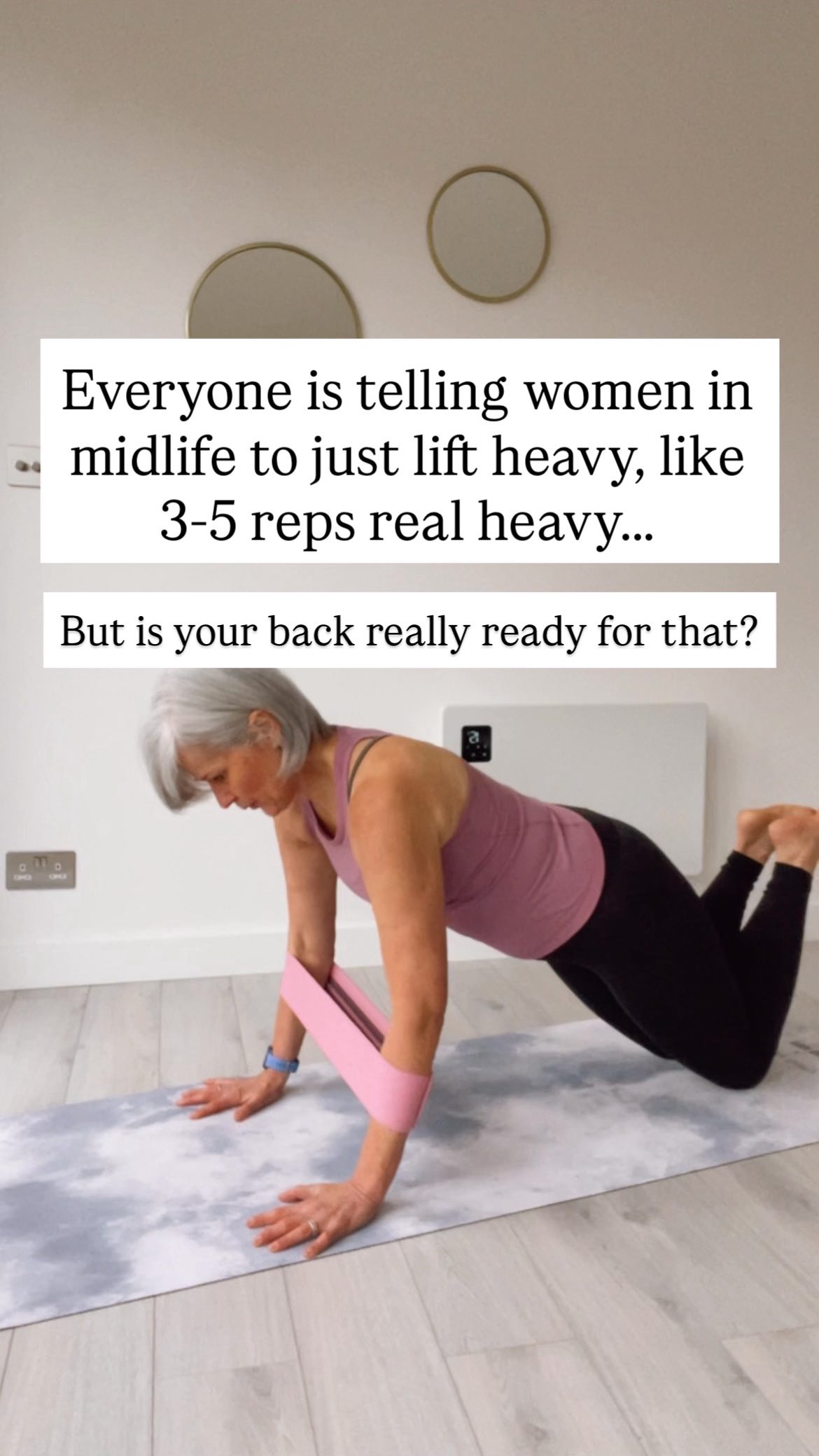 I can’t believe people are still doing this!
It’s everywhere “just lift heavy” in midlife.
It’s pretty much hailed as a miracle cure for menopause.
As someone who’s worked with women in midlife for over 15 years- I’ve got a few things to say about this!
I know you are the kinda woman who values your health and wellbeing but before you rush off to join a gym!
Please know that, you can build strength doing more repetition with lighter weights or using your own body weight.
A lot of ongoing back pain isn’t a “back issue” at all….. it’s a deep core issue.
Pain can change how your muscles switch on,sitting all day leaves your deep core inactivity. And finally stress makes you overuse your upper abdominals or lower back instead of your deep core.
When that happens, other muscles and your lower back compensate. It leads to stiffness, fatigue and ongoing pain.
So,no you don’t need to lift heavy weights, you need targeted core training that teaches your body how to get the deep core to support the areas around your lower back.
For many women this is the missing step between “I’ve tried everything” and actually getting pain free,stronger and feeling better…..
Want to build strength from the inside out so that you can train with more intensity,joy and confidence without worrying about old injuries flaring up?
That’s the work I do with my clients inside The Strong Life Collective-the Pilates membership for women like you who want to get stronger as you get older and live a life full of movement and adventure.
Comment “READY” and I’ll send you the link to try it free for 7-Days. There’s no contract and you can cancel anytime.
P.S- I’ve got nothing against lifting heavy if that’s what floats your boat. But I wouldn’t recommend if your body is not ready for it.
#womenover50 #menopausefitness #midlifewomen #homeworkoutsforwomen #pilatesonline #lowerbackpainrelief
