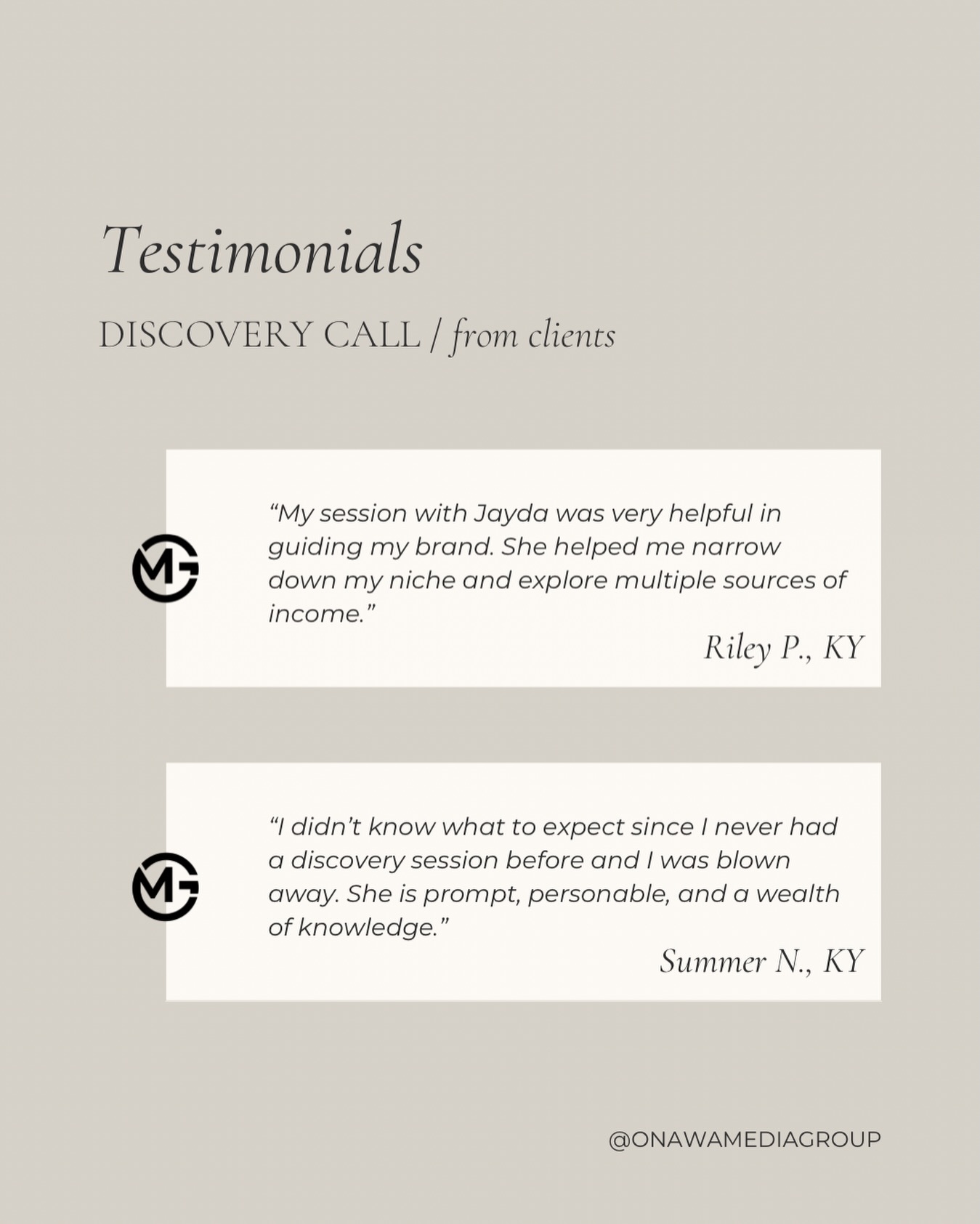 Thank you for trusting Onawa Media Group. 🤍
onawamediagroup.com
•
•
•
#marketing #digitalmarketing #branding #entrepeneur #businessowner #socialmediagrowth #socialmediamanagement #socialmediaagency