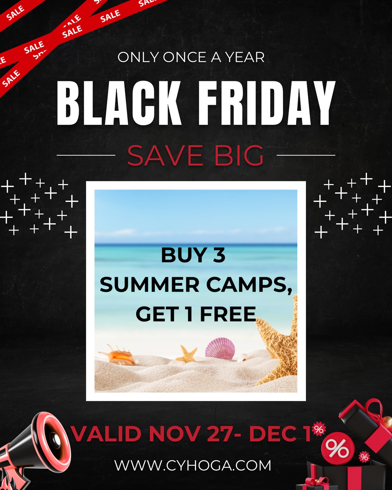 Our best deal of the year is LIVE!!! Not ready to choose your camp weeks? No problem! Pay Now, Choose Later!