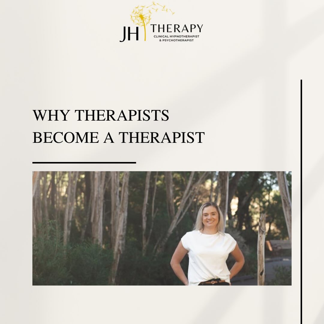 So you say - “why does the therapist become a therapist?”
🤔
Let me fill in the some of the details 💁♀️