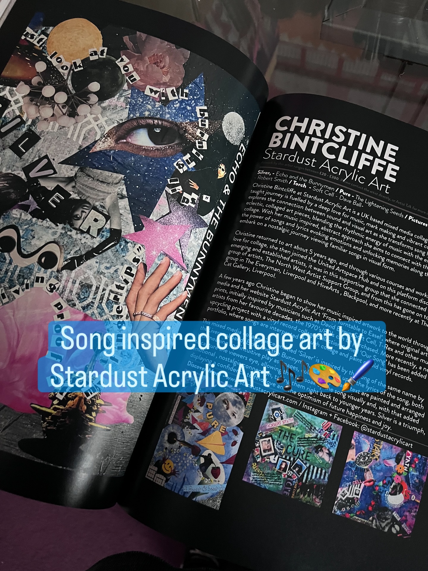 Artist Talk magazine have kindly featured me this month in issue 40 of their great magazine.
@artisttalkmagazine
The magazine showcases artwork from artists worldwide, you can check out their website and view the online gallery now.
#artistmagazine #artistsupport #artisttalkmagazine