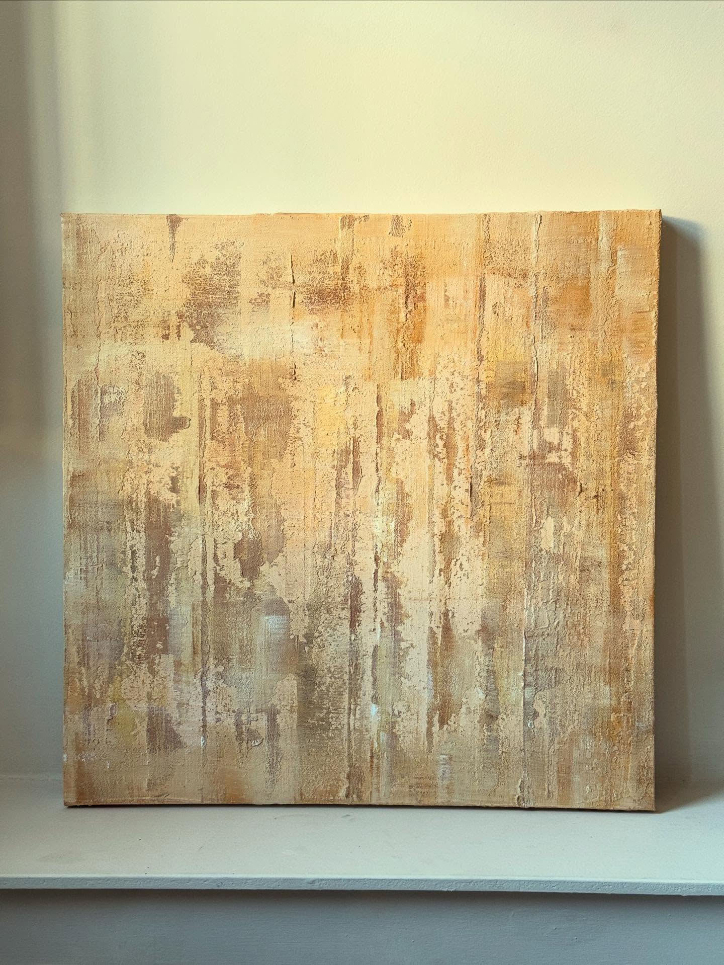 NUDE is available for a new home. Gorgeous mixed media on canvas unframed 60 x 60cm £450 ✨