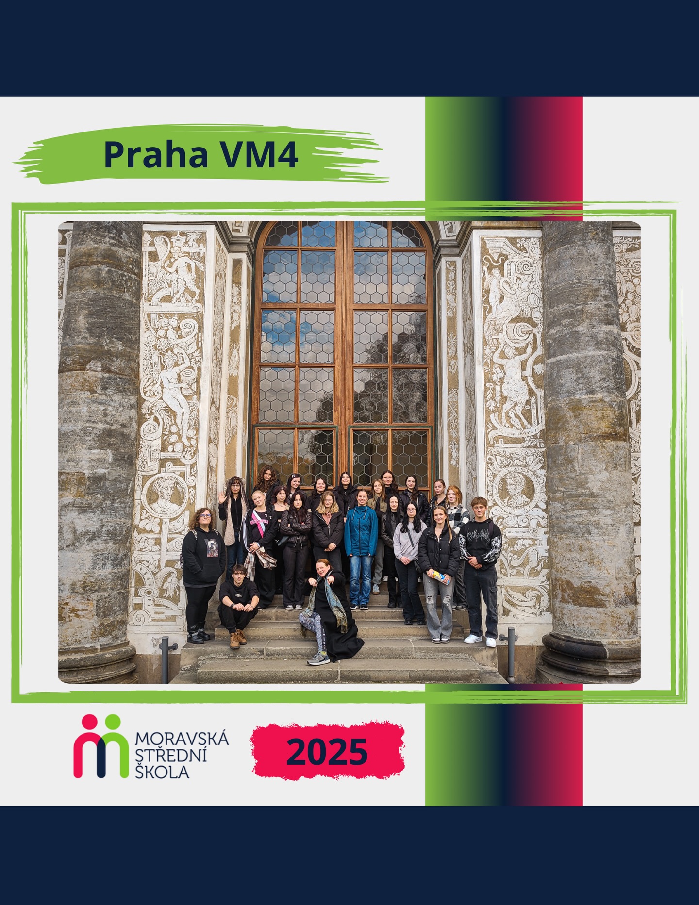 🎨🖌️ Studenti výtvarných oborů se v říjnu zúčastnili pravidelné exkurze do hlavního města 🏙️.
Tradičně nechyběla prohlídka dominant Pražského hradu, Vyšehradu, Starého Města ani legendárního starého metra 🚇.
Z navštívených míst si největší oblibu znovu získala Národní galerie Praha 🖼️ se svou stálou expozicí (sbírky 1796–2021) a výstavou „Ženy, mistryně, umělkyně 1300–1900“ 👩🎨💫.
Studenti odcházeli plní inspirace a obdivu k umění napříč staletími. ❤️✨
#vytvarnyobor #exkurze #praha #narodnigalerie #umeleckainspirace #studentinasiskoly #skolazije #vzdelavani #kultura #galerie #umeni #zazitky #ucimesezazitkem