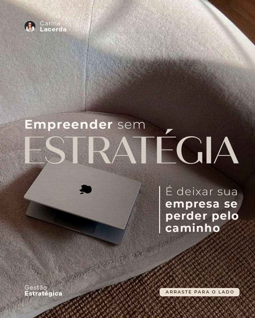 Empreender sem estratégia é como avançar no escuro: você até se movimenta, mas não sabe para onde está indo, nem o que está perdendo no caminho.
Negócios que crescem de verdade não contam com sorte, contam com direção.
Processos claros, metas possíveis, decisões conscientes e uma gestão que acompanha o ritmo do crescimento.
Se você sente que está trabalhando demais e avançando de menos, talvez não falte esforço, falta estratégia.
Quer transformar movimento em resultado?
Eu posso te ajudar a construir o caminho.