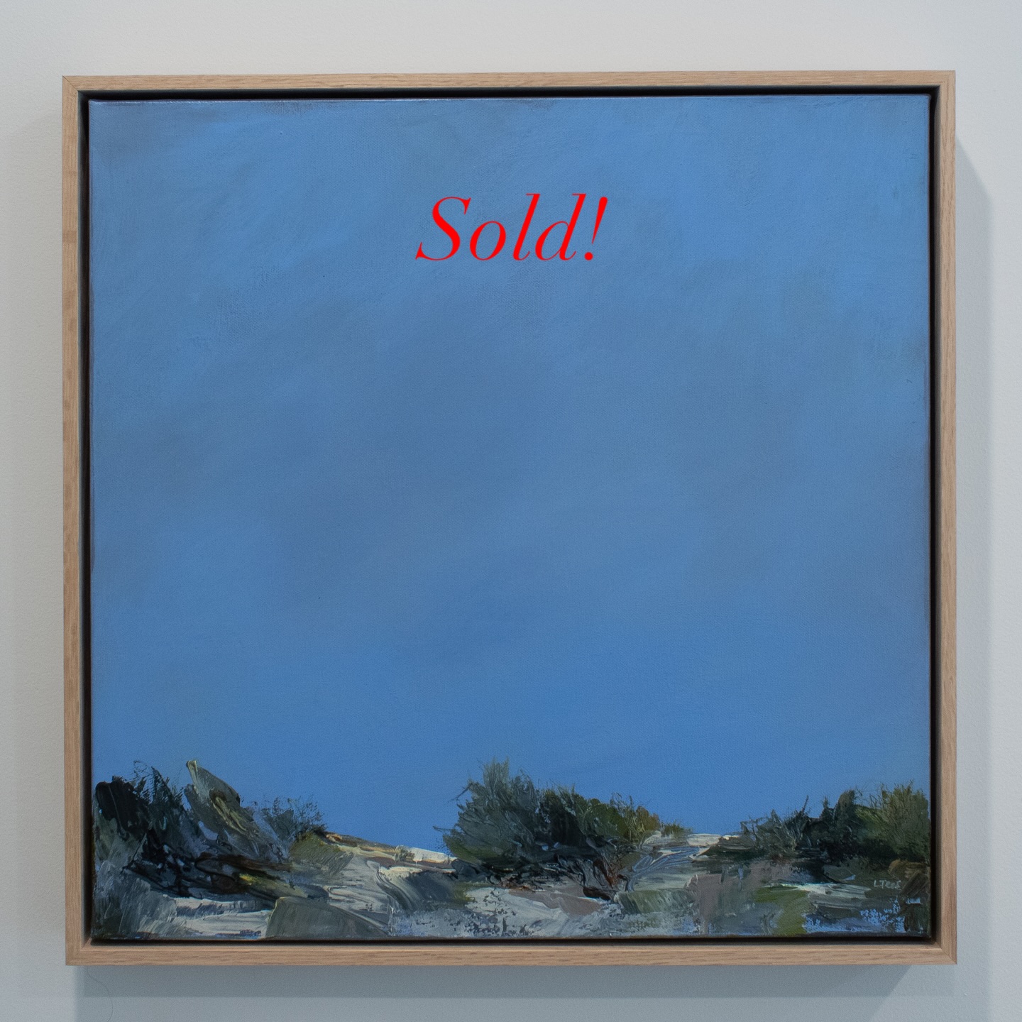 🔴 Sold! ‘My world in green and blue’ has gone to its new home, just in time for Christmas! Thank you so much to the buyer for your support, I really appreciate it ☺️❤️
There’s still time to grab a unique Christmas gift for yourself or someone special, just head to my website laratees.com to browse available work, link in bio.