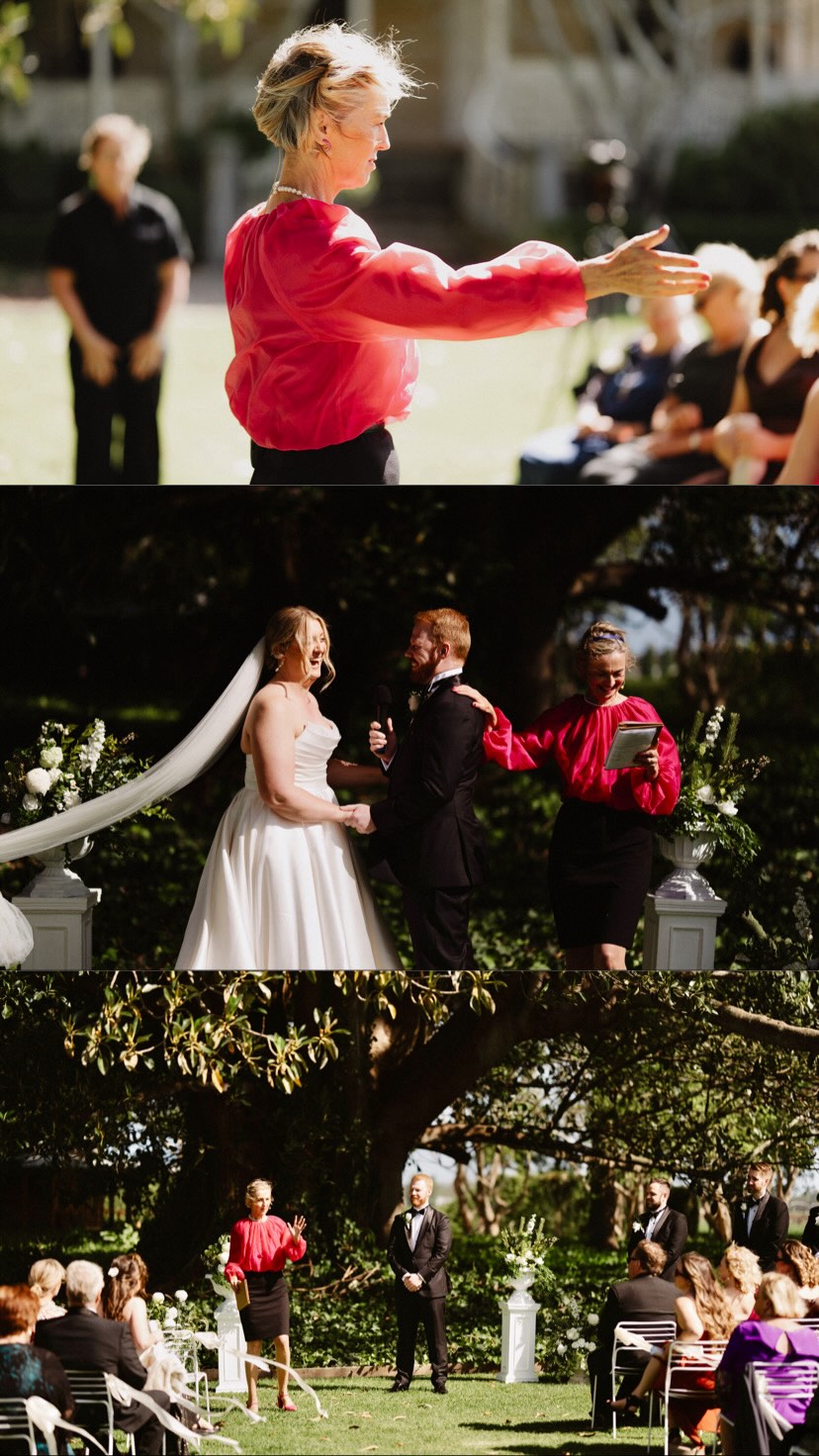 I noticed it straight up. When I first viewed these photos from Elspeth and Michael’s recent wedding🥂💛 captured by @thomstewart 💛👏🏼
How important hand expressions are inside the wedding ceremony. We take it for granted. In wedding ceremonies our hands symbolise connection, protection, direction, strength, love, promises and affection.
Holding hands during the vows, hands that tell a story, hand directions to create an aisle, hands to sign, hands that wipe away the tears of joy, hands to assure and affirm, the hand to accept the ring, hands to draw the names of the witnesses from the champagne bucket, hands that hold you during the drop kiss, the hands that clap and shower you, hands that hug you, hands that pass the margaritas, and the hand that waves a fond goodbye.
So many more! What’s another?
As a celebrant it has given me inspiration for future planning🙏🏽💛
#southcoastwedding #weddingceremony #gettingmarried #holdinghands #southcoastcelebrant #hands
