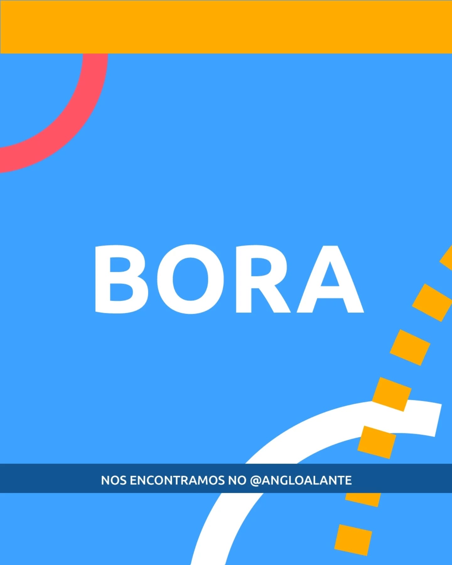 Estamos prontos para voar cada vez mais alto! 🚀
Para que vocês possam acompanhar de perto o cotidiano e as comunicações do nosso colégio, siga o nosso perfil oficial: @angloalante 🗣️
Aproveite para ficar por dentro do que acontece em todas as unidades! 🎉