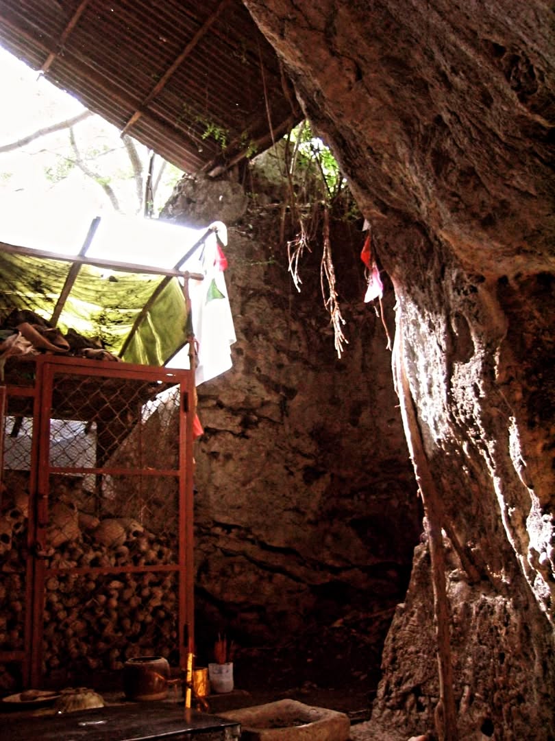 Passage from Travels in the Land of Hunger: A backpacker's earthbound journey from the East to the West 🌏📖
Tuesday, May 18, 2004
We arrived at a few small, old temples. The boy led me down into a cave pit, which served as the entrance to one of two locations on the mountain that were killing sites during Pol Pot's Khmer Rouge reign from 1975 to 1979. The boy showed me an area of the cave used by the Khmer regime to execute Chinese families. He then pointed up, and above us, from where the evening sun shined through a large opening, I saw the cliff from where the Khmer Rouge (to save bullets) bludgeoned thousands of Cambodians before throwing them down to their deaths. The dark scene before us was once piled high with the bodies of men, women, and children.
#TravelsInTheLandOfHunger #travelmemoir #memoirwriting #authorlife #indieauthor #bookexcerpt #writersofinstagram #backpacking #backpackinglife #solotravelers #travelphotography #travelreflections #instatravel #cambodia #cambodiatravel #adventuretravel #traveldiaries #battambang #phnomsampeau #killingfields