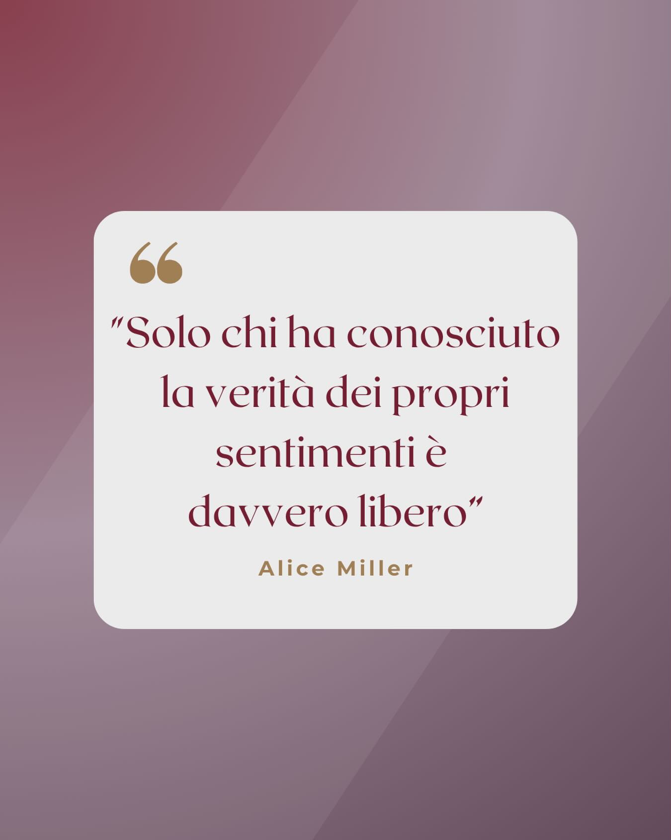 "Solo chi ha conosciuto la verità dei propri sentimenti è davvero libero"
(Alice Miller)
#aforismi #sentimenti #benesserementale