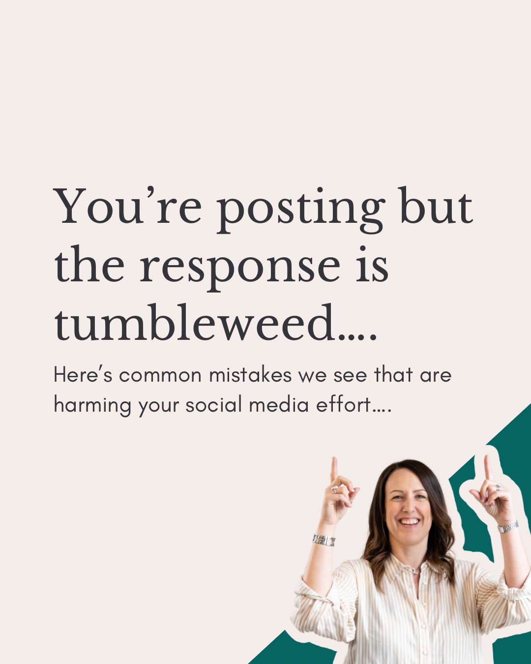 We can see your business name & what you do…
we’re watching you on social media because we’re interested in who you are and how you do what you do!
You’re already spending the time creating content…. these small tweaks will help you to get results from your efforts.
If you want to post with purpose in 2026, and get a return from your efforts drop us a DM. We offer 121 & group training & strategy sessions that will give you a clear action plan for you to follow!
#socialmediacontenrcreation #socialmediamanagementagency #wiltshirebusiness #cotswoldbusiness