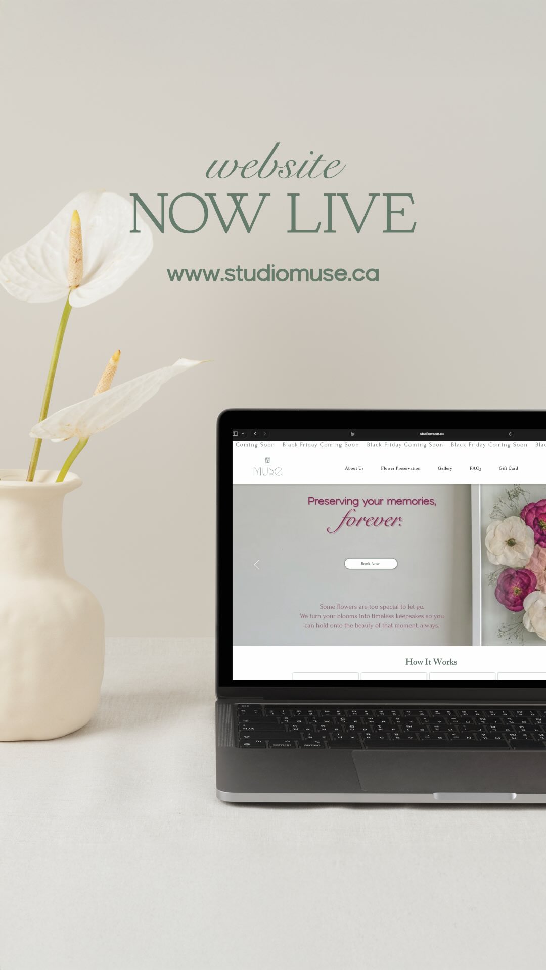 After a lot of late nights, back and forth, and more delays than I’d like to admit, the website is finally live. I’m honestly so proud of how it turned out 🤍
If you have a moment, take a look around and tell me what you think. Your feedback means a lot and helps me make this space even better 🥰
Thank you for being here. This feels like the start of something really special 💌
Design: @dhruvkhana
Graphics: @kritikakainth26
#websitelaunch #weddingbouquetpreservation #flowerpreservationcanada #floristvancouver