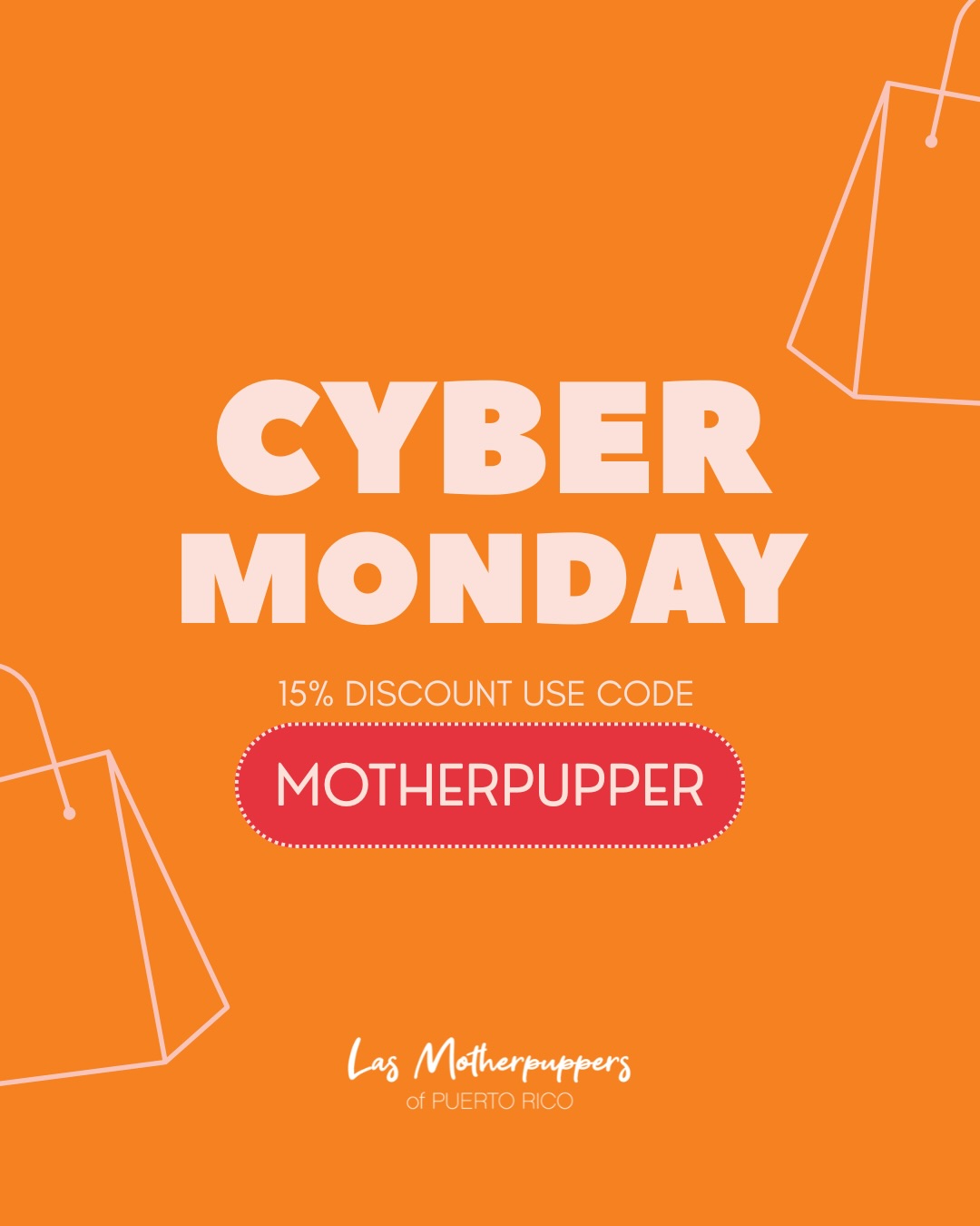 🚨 CYBER MONDAY ALERT, MOTHERPUPPERS! 🚨
Si pensabas que no ibamos a hacer una oferta estaban mal.... Aprovecha hoy para darte ese gustito dog mom que llevas viendo hace semanas o para regalar a una amiga en estas Navidades. 👀
💥 15% OFF en todo nuestro merch hasta la medianoche crop tops, tees, mugs, tote bags… todo lo que grita “soy orgullosa dog mom”.
Porque ser dog mom es un lifestyle… y hoy está en oferta. 🐶✨ Corre antes que tu carrito diga “se vendió”.
🛒 Shop ahora: www.dogmomsofpr.com
#LasMotherpuppers #DogMomsPR #CyberMondaySale #DogMomLife #PRDogMoms #ShopSmallPR #puertorico