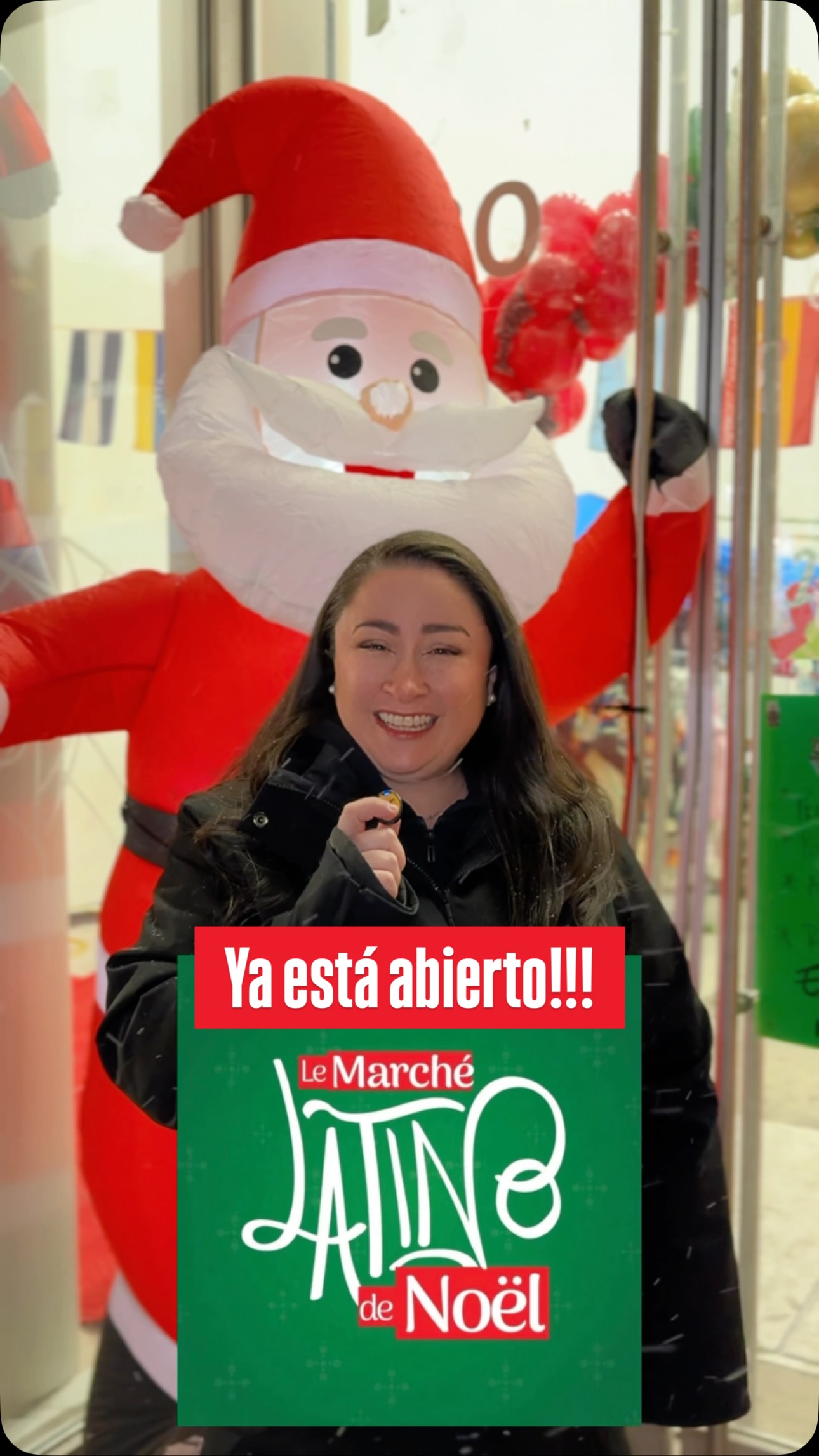 🎄✨ ¡La segunda edición del Marché Latino de Noël ya está abierta! @lemarchelatinodenoelmtl
Un espacio lleno de sabor, cultura y espíritu navideño latino en el corazón de Montreal.
📍 Ubicación: 480 rue Sainte-Catherine Ouest
🕛 Horario: Todos los días de 12 p.m. a 9 p.m.
📅 Abierto hasta el 4 de enero de 2026
Ven a descubrir productos únicos, artesanías, gastronomía latina y un ambiente festivo perfecto para disfrutar en familia o con amigos. ❤️🎶
Una experiencia navideña que no te puedes perder.
✨ ¡Te espera el Marché Latino de Noël 2025–2026!
#MarcheLatinoDeNoel #NoelMontreal #NavidadLatina #Montreal #LatinosEnMontreal #Agendasocial #latinosenmontreal