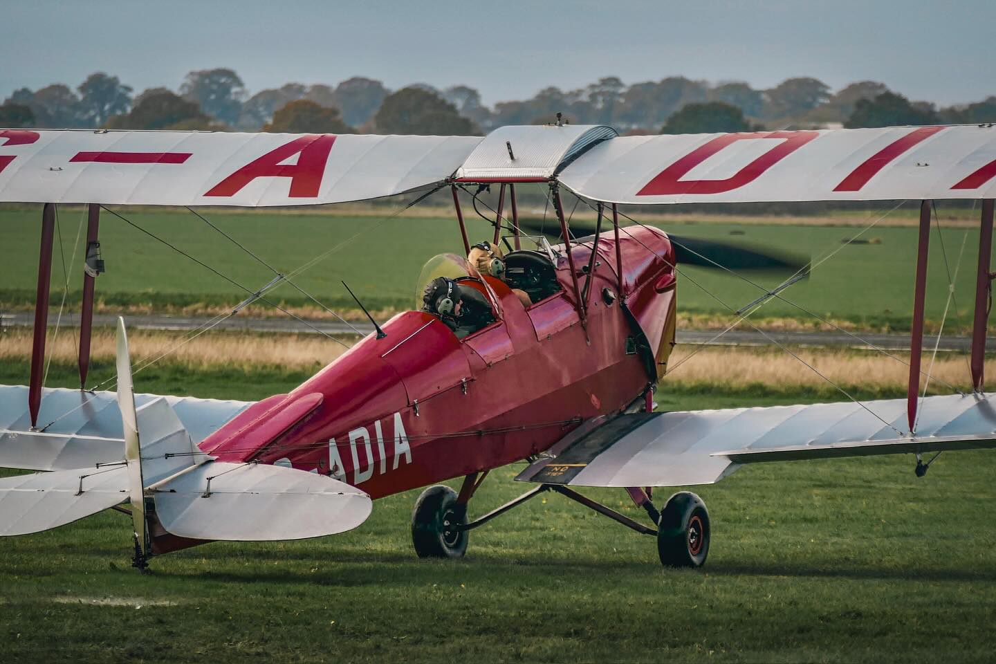 An interesting visitor in for a passenger drop a few weeks ago, ‘Jock’ the tiger 🐯 moth!
We welcome a wide range of aircraft into Sleap every year and love to see all the variations from fixed wing to rotary! #flytosleap #tigermoth #friendly