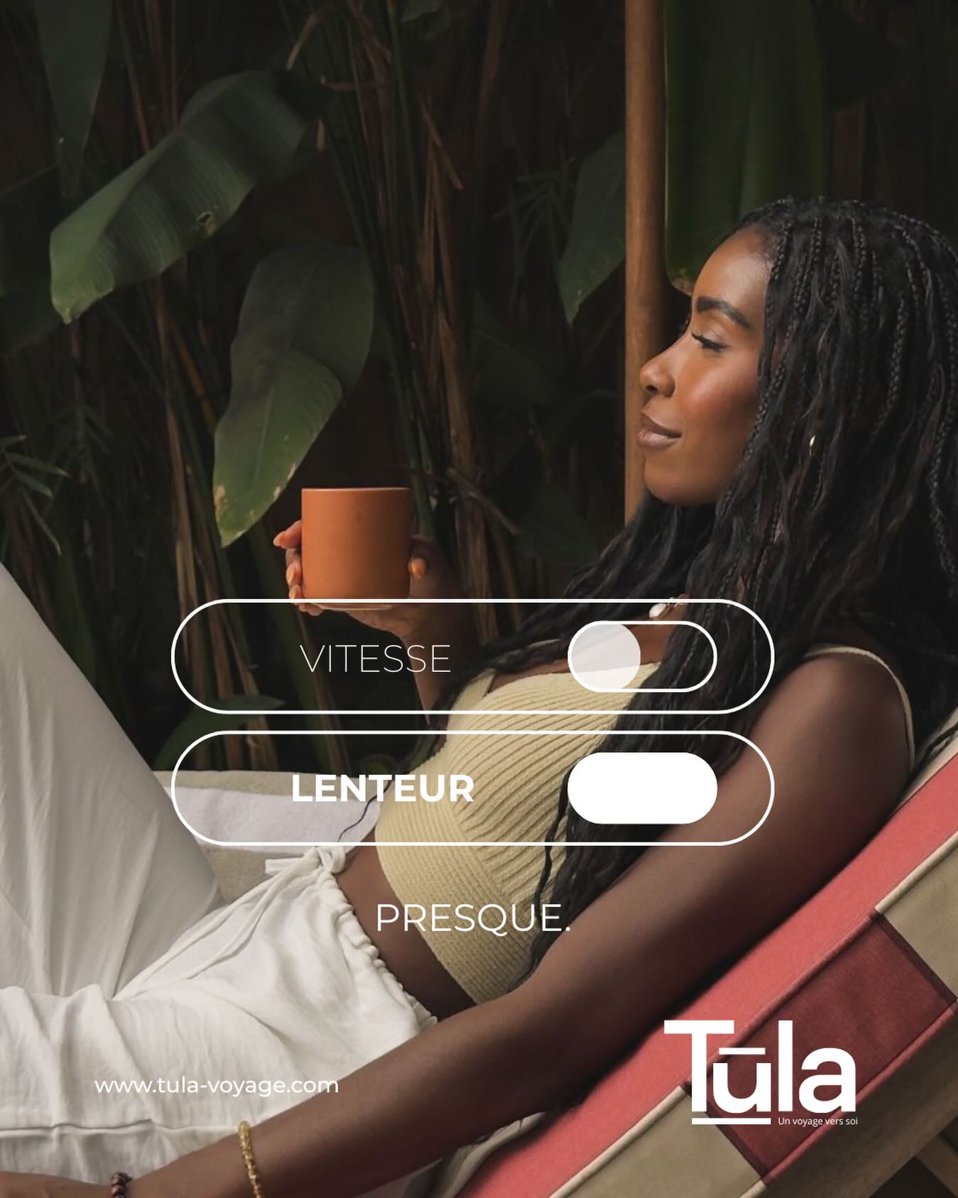 Parfois, la vie file trop vite.
Parfois, elle murmure : <<Ralentis ...>>
Et si tu t’accordais enfin le droit de passer en mode lenteur ?
#Tula #VoyagerAutrement #SlowLivingAfrica #BienÊtreFéminin #TulaRetreats #TakeThePause