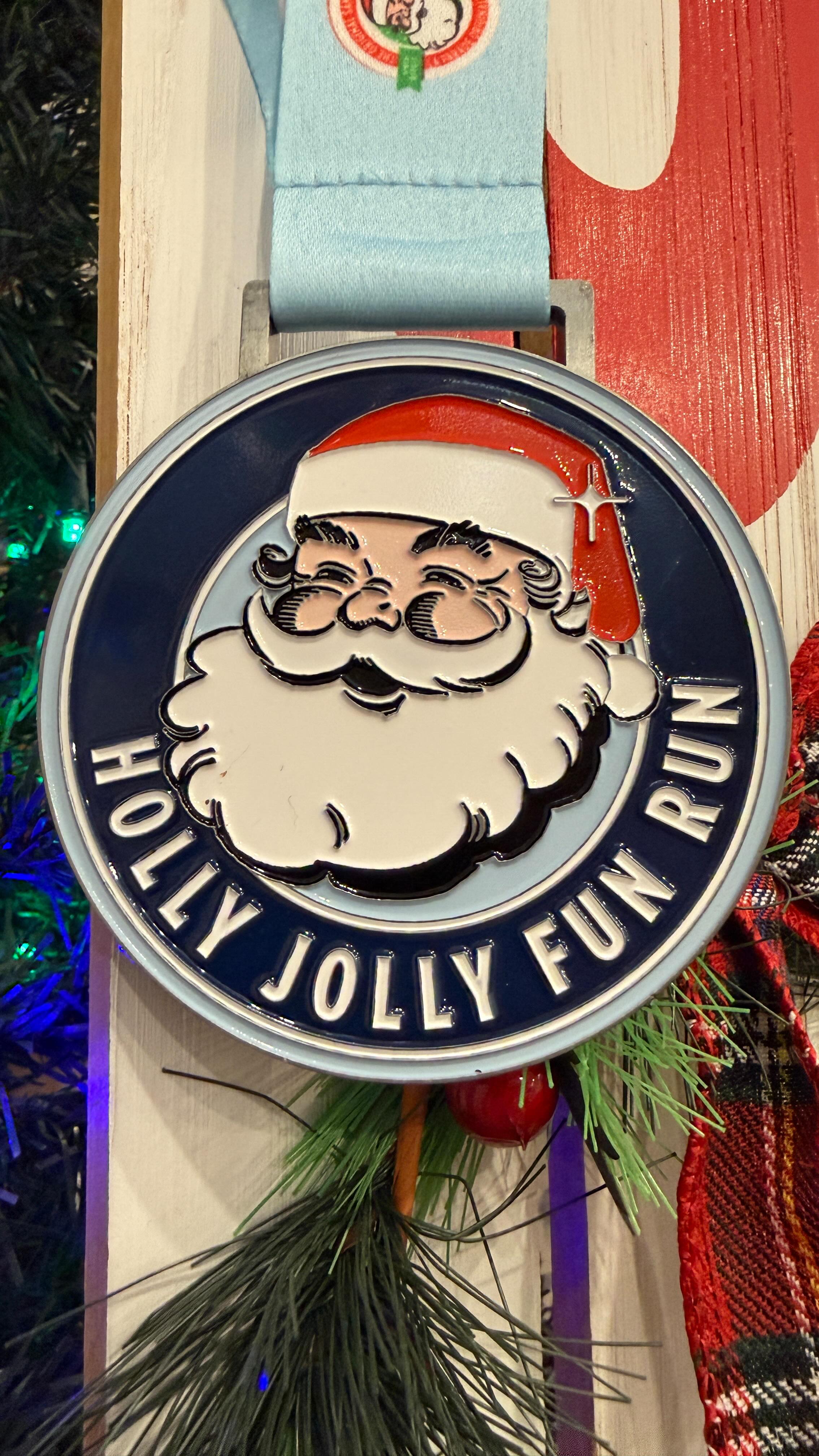 Our very first @tosantaparade Holly Jolly Fun Run #5K is in the books! What a great event, oh what fun, count us in for next year. 🗓️
Running into town with Santa and Rudolph was awesome! 👏 🦌🎅🏃♂️