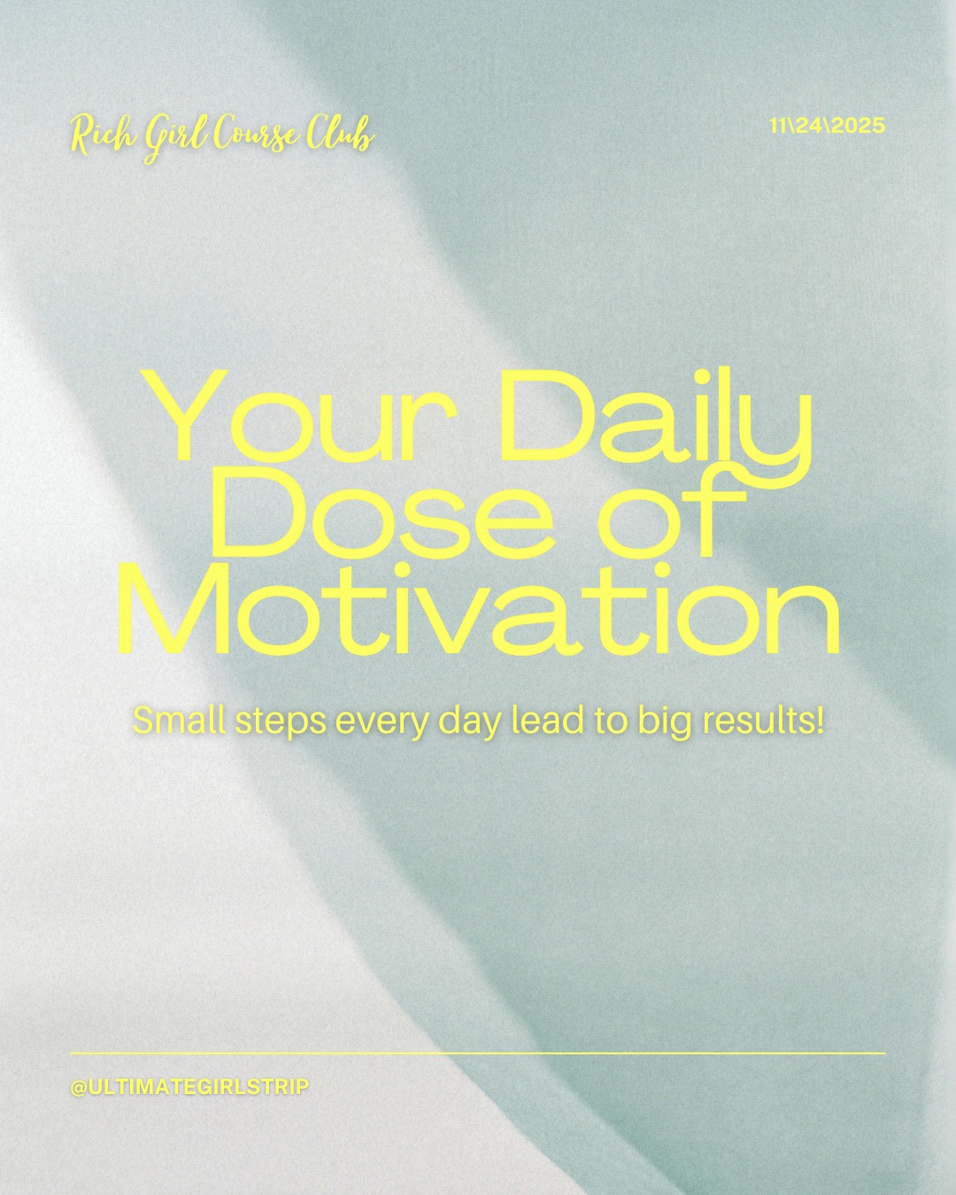 Small, consistent steps can lead to big results! That's why we love helping women create passive income streams, because they can take small steps to create the digital product that will help them thrive. If you're ready to take a small step towards making money in your sleep, check out our Rich Girls Course Club, on sale for over 70% off on Black Friday. https://www.proofitspossible.com/rich-girls-course-club
#richgirlscourseclub #mondaymotivation #successmindset #mindsetmatters #passiveincome