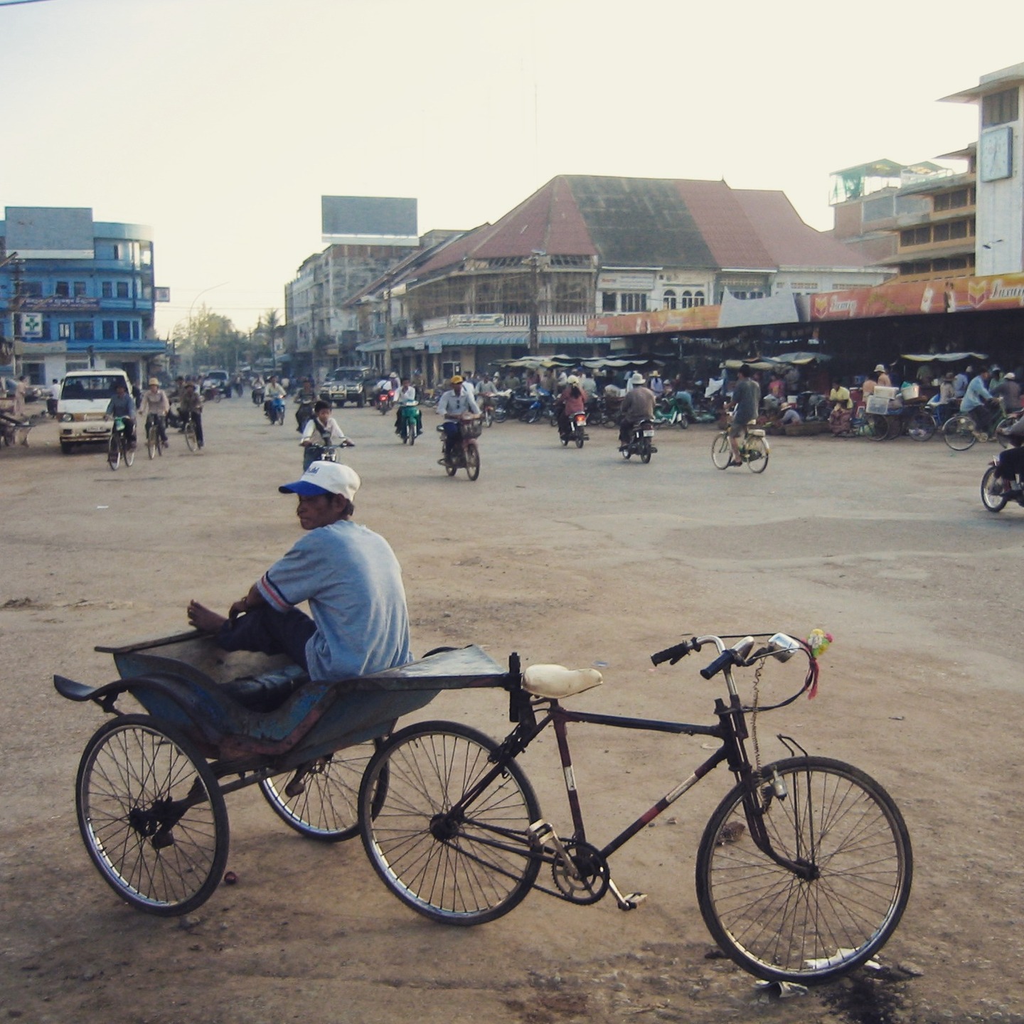 Passage from Travels in the Land of Hunger: A backpacker's earthbound journey from the East to the West 🌏📖
Tuesday, May 19, 2004
I woke up at five, but while I was taking a shower, there was a knock on the door. I thought there was a fire because why would anyone be knocking at my door at 5:15 in the morning? I put on a towel, opened the door, and found a hotel staff member who could hardly speak English. I did not know what he wanted. I was worried I might have woken up too late or had the wrong time on my alarm clock. I looked at the hotel staff’s watch and saw it was 5:15 in the morning. I didn’t understand what he wanted, but he left, and I returned to my shower and got ready. I went to the hotel lobby at 6:10 and asked the owner why one of his staff had knocked on my door. He told me they wanted to ensure I had woken up early enough to have time for breakfast. I decided to pass on breakfast since I didn’t think they had enough time to prepare it. Instead, I took a brief morning stroll through Battambang.
I returned to the hotel and saw a few other backpackers in the lobby waiting to be picked up for their bus journey to the Cambodian/Thai border. I sat down and began speaking with a Swiss girl who spoke English with an American accent. We ended up talking about music and the education system in Switzerland. And just before seven, a van arrived to take me to the Sangkae River boat pier. After a brief ride, the van stopped; I got out and walked to the dock. It was hardly that. A metallic ladder/staircase led down to the river’s muddy banks.
#TravelsInTheLandOfHunger #travelmemoir #memoirwriting #authorlife #indieauthor #bookexcerpt #writersofinstagram #backpacking #backpackinglife #solotravelers #travelphotography #travelreflections #instatravel #cambodia #cambodiatravel #adventuretravel #traveldiaries #battambang #sangkaeriver