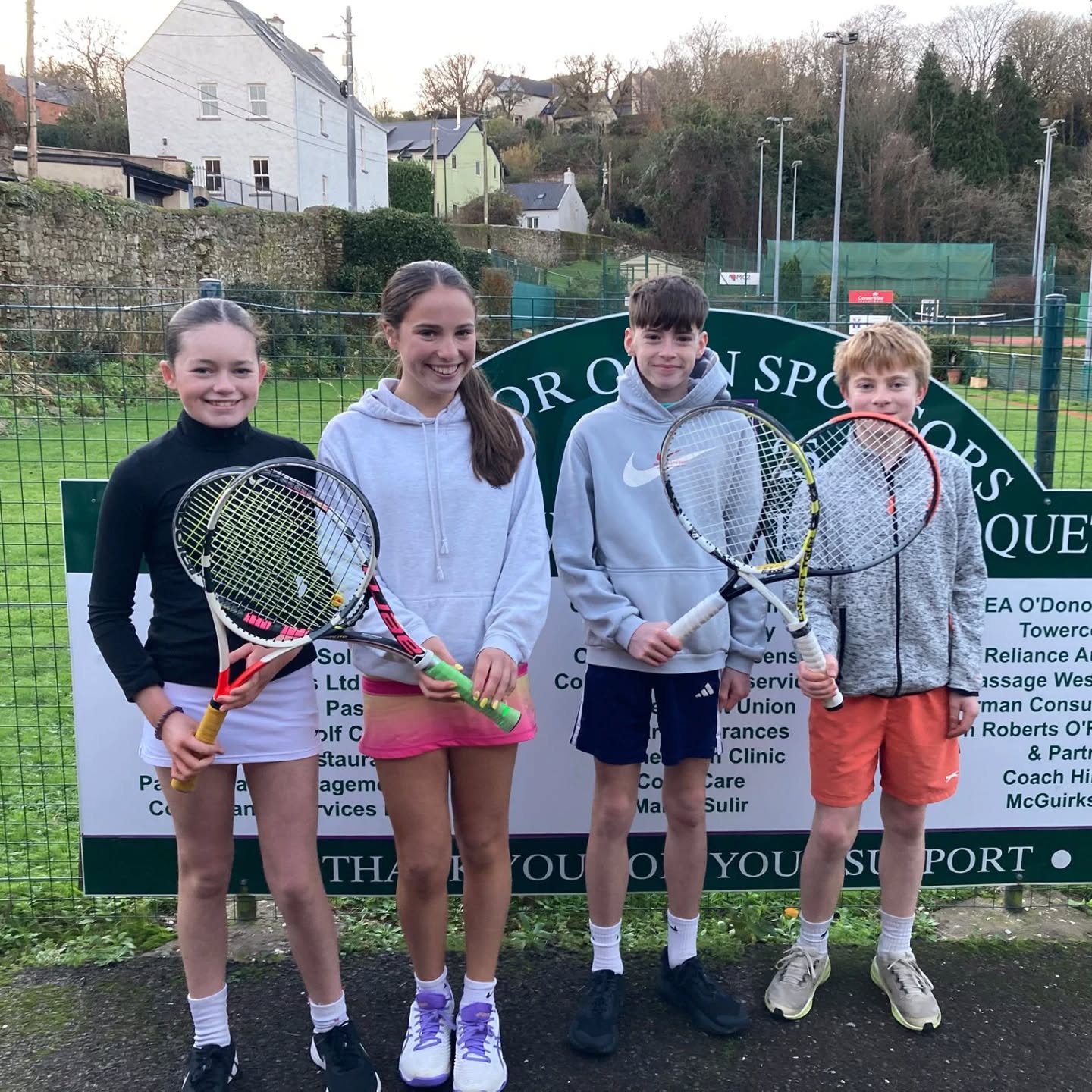 Juvenile update 🎾
Well done to our Monkstown U14 team who came away with a 3-0 win against St. Michael’s in latest round robin match of the Carrigaline Cup. A wonderful display of tennis. 👏💪
