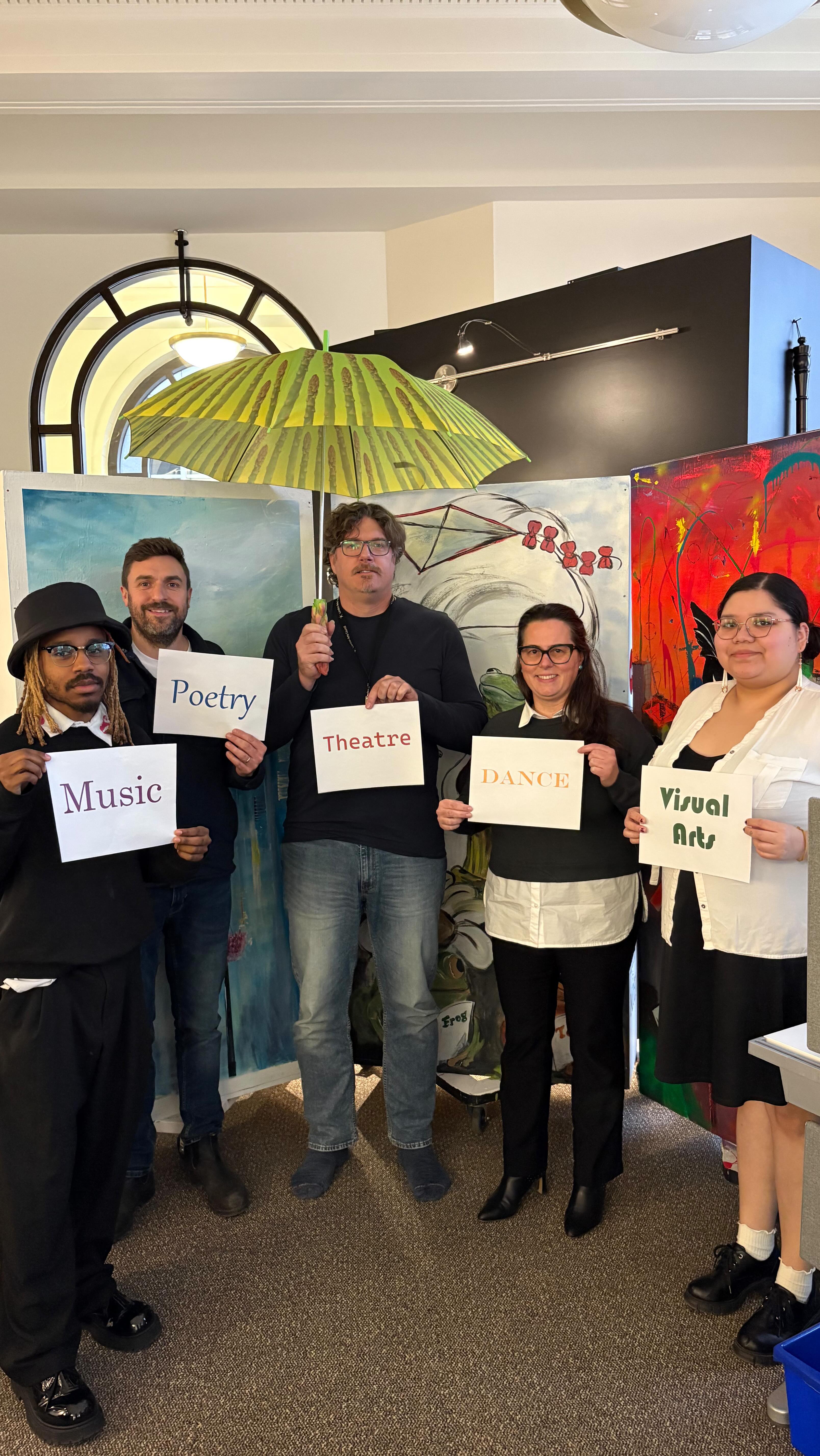 You’ve seen our team under an asparagus umbrella and now you have come to the caption to find out more! ☂️
We are sharing a series of educational posts to promote public understanding of the role of the LAC. Each post will answer questions we have received and provided answers to over the years. The first “Get to Know Your London Arts Council” series begins with the term “umbrella organization.” This means that we support all artistic disciplines while acting as a facilitator that supports the local arts sector and its ecosystem. This is achieved in many ways, but some of the ways include:
✅Programs such as the Community Arts Investment Program (CAIP), which we administer through a Purchase of Service agreement with the City of London and provides support to individual artists, arts collectives, and arts organizations through different funding streams
✅Paid performance/presentation opportunities and specialized support for Indigenous Artists/Creators to further our commitment under Truth and Reconciliation.
✅Calls to artists for paid opportunities in London; this can be for works of art, performances, or teaching opportunities
✅EDI Grants Program, which provides financial assistance for projects and initiatives of individual artists and/or artist collectives who have encountered barriers obtaining support
✅London Arts Live program which provides paid opportunities to performance-based disciplines: dance, multimedia, music, theatre, visual arts, and more
✅Mentorship, coaching, and career enhancement opportunities for artists
✅Providing art-infused educational programming in schools as well as to the public, which serves multiple demographics
✅Collaborating with artists, organizations, and partners locally, provincially, and federally to promote the importance of arts and to advocate for the sector
All of this and more allows us to achieve our mission and help create an even more vibrant community to live in! ✨
If you have read this far, thanks for learning a little more about us today!😃
@cityoflondon @canadalifeco @ontarioartscouncil