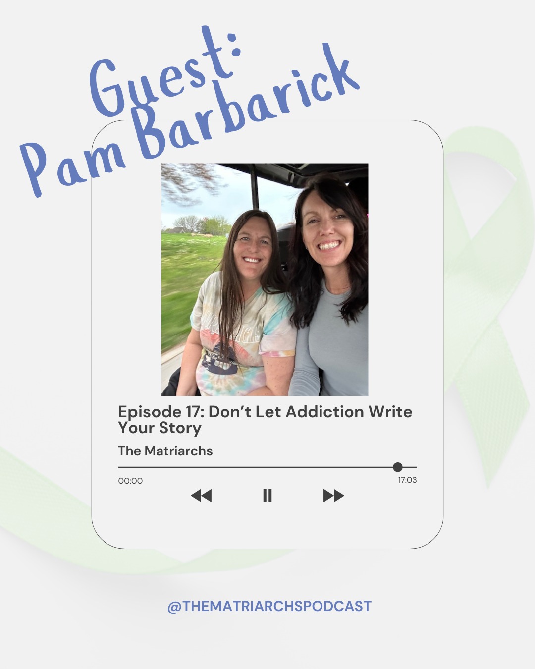 Did you hear Episode 17 dropped yesterday!? We have a special guest on this episode. Pam is our sister that has battled with Addiction for many years. She shares with us all about her struggles in hopes that she can help someone else who is struggling.
Please reach out for questions or just to let us know what you think!
#thematriarchspodcast #mentalhealth #addiction #addictionrecovery #TheMatriarchs