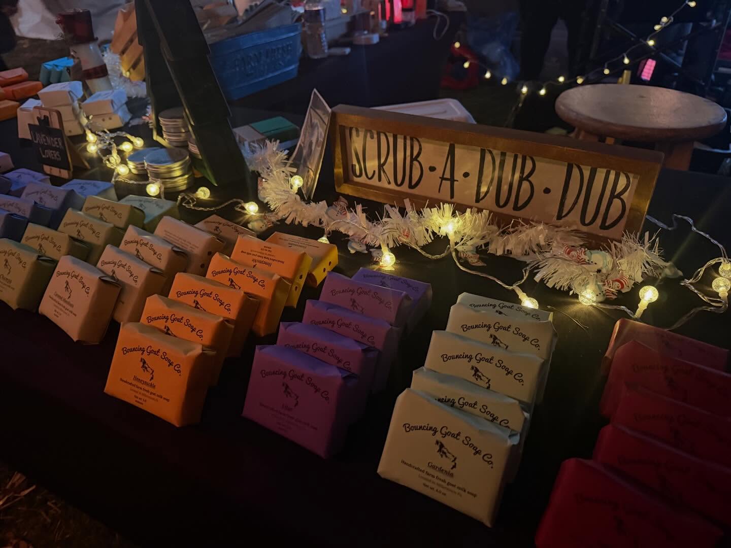 It may be a crisp cold evening but what a wonderful night it is. Here at the Dills Tavern for the Christkindl Market until 9:00