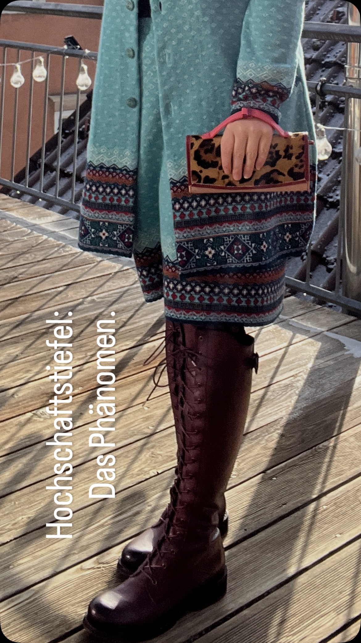 Der Hochschaftstiefel definiert einen neuen Look. Ich zeig dir wie. Zum Kombinieren kommen wir nächsten Mal :)
Oder direkt bei uns im Geschäft :) #slowfashion
#sustainablefashion
#fashionboutique
#ootd
#slowfashionbrand
#comfortfashion
#qualitätvorquantität
#modefürstarkefrauen
#badwaldsee