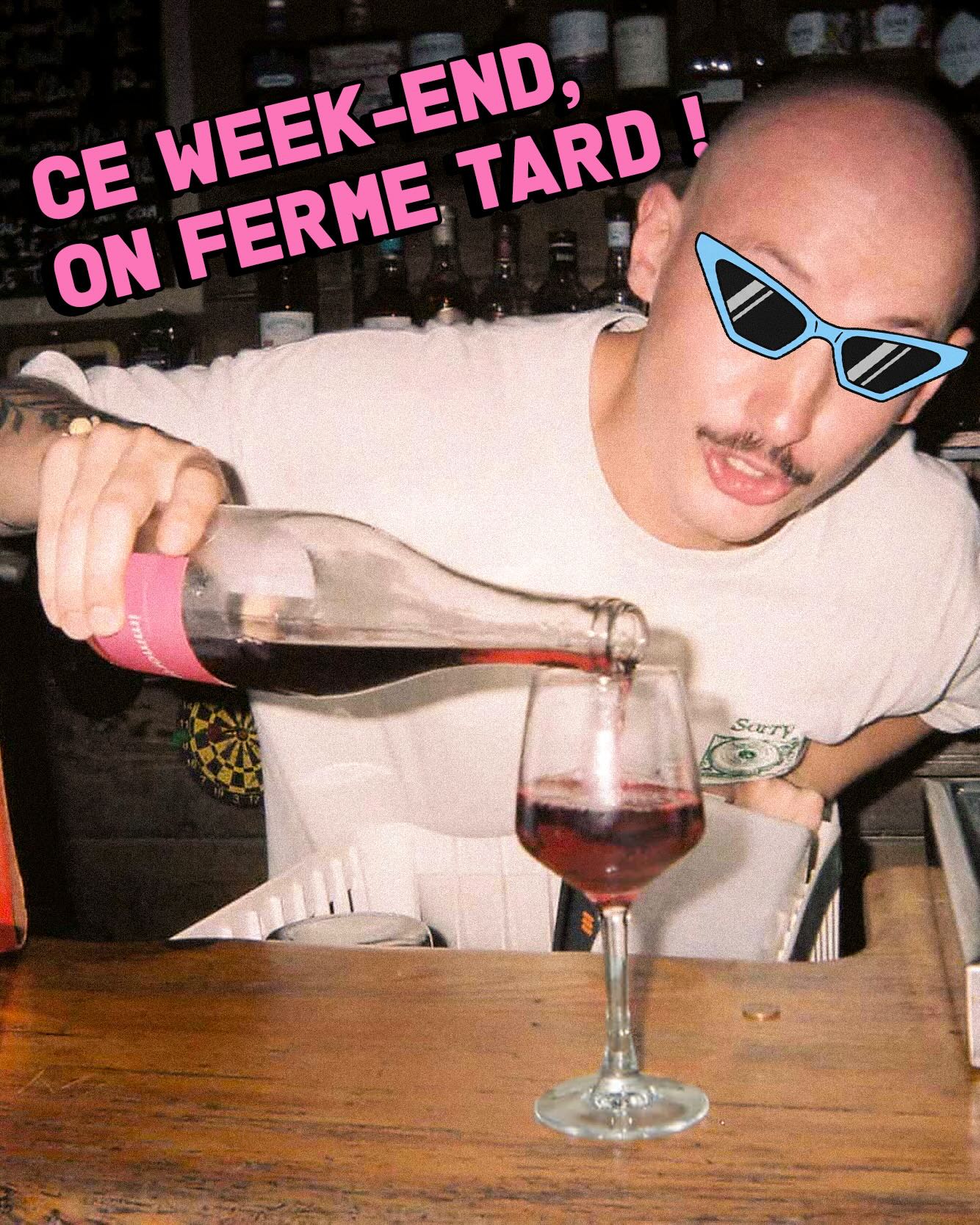 Ce week-end c’est la fête des lumières et pour l’occasion, on ferme à 2h au lieu de 1h 🌟
Sont concernés les événements suivants :
VENDREDI 👉 @healing_sailors
SAMEDI 👉 @aromat_collectif
🚨 Et on oublie pas : pendant toute la journée / soirée de samedi on organise une grande collecte de dons dès 15h (+ d’infos sur le compte de @aromat_collectif)
#event #fetedeslumieres #bass