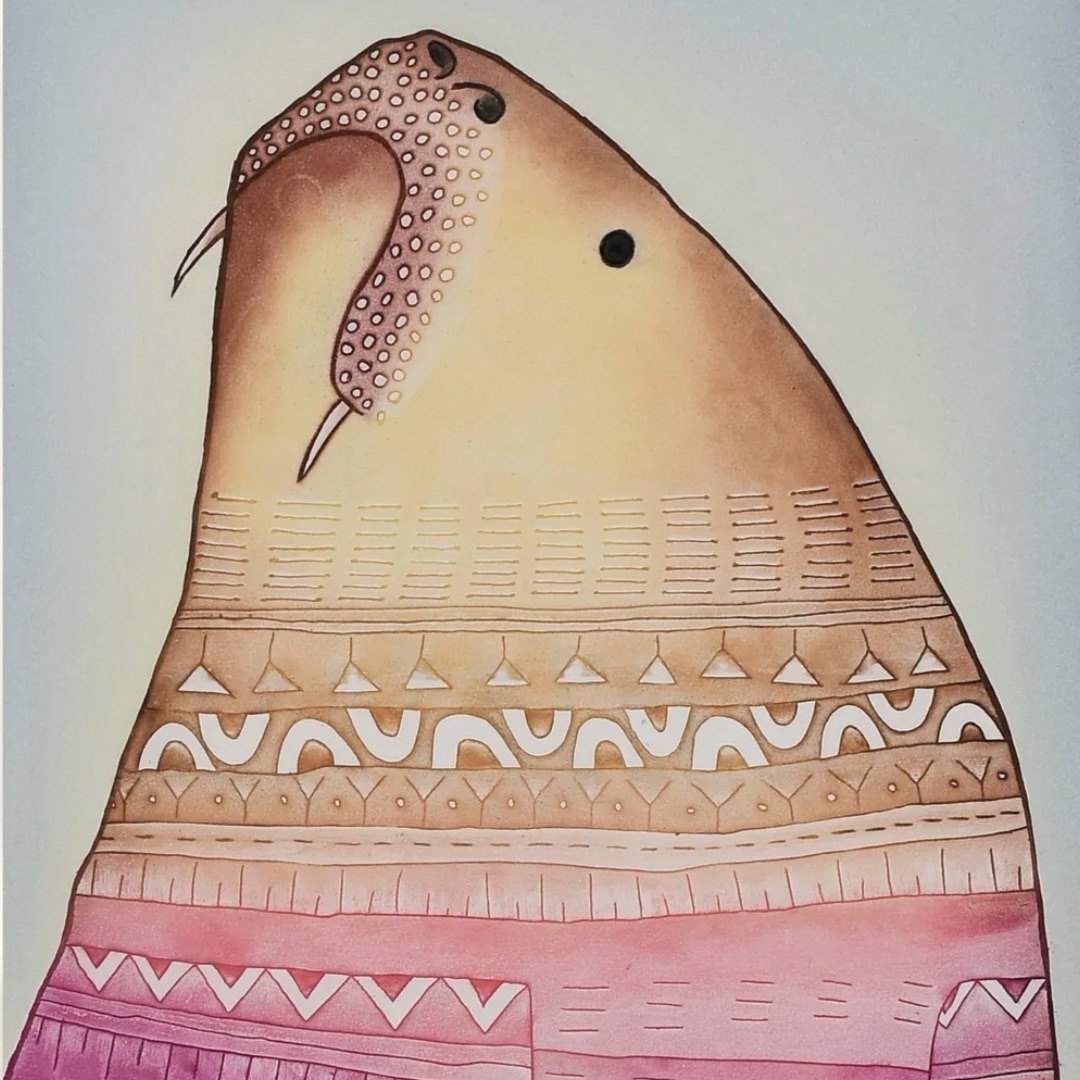 ❄️ Explore our collection of joyful and thought-provoking artworks by acclaimed and emerging Inuit artists at Edgelands this winter ❄️
Including new prints by Ningiukulu Teevee exclusively available in the UK via Edgelands Gallery!
🔸 On Show :: From Ice Flows to Shore: Tales from the Arctic
✨ Contact our team to gain full access to the Kinngait Archives - including vintage prints and new releases
🌎 Global and domestic shipping options available
.
.
.
.
.
🔸ᓂᖑᑯᓗ ᑏᕕ / Ningiukulu Teevee, Kakkinilik / One with Tattoos. Etching & Aquatint Print (2025) © Ningiukulu Teevee
✨ Currently Available :: Enquiries Welcome ✨
▫️ #inuitart #artprints #artcollector #isleofgigha #edgelands #visitgigha #artUK #illustration #printmaking #InuitArtist #animalart #arctic #collectart #naturecolors #natureart #printdesign #ArtsCanada #artoftheday #giftideas #artgifts ▫️