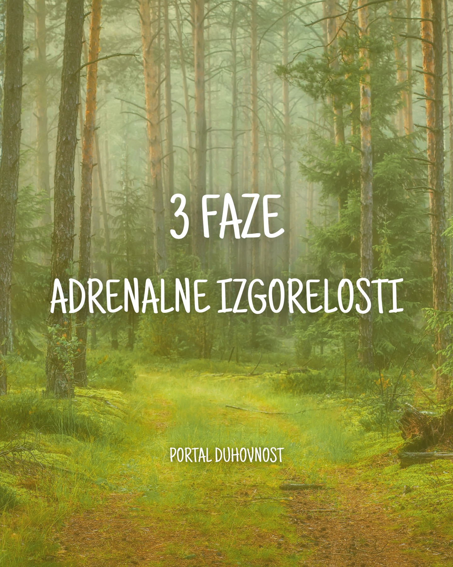 Da bi znali pristopiti k samozdravljenju, moramo najprej razumeti v kateri fazi adrenalne izgorelosti/disfunkcije se nahajamo. Od le te je zelo odvisno to kakšna bo naša prehrana, prioritete, telovadba… 🙂
#slovenia #zdravozivljenje #selfhelp #alternativemedicine #explorepage #feed #suggested #osebnarast #delonasebi Da bi znali pristopiti k samozdravljenju, moramo najprej razumeti v kateri fazi adrenalne izgorelosti/disfunkcije se nahajamo. Od le te je zelo odvisno to kakšna bo naša prehrana, prioritete, telovadba… 🙂
#slovenia #zdravozivljenje #selfhelp #alternativemedicine #explorepage #feed #suggested #osebnarast #delonasebi