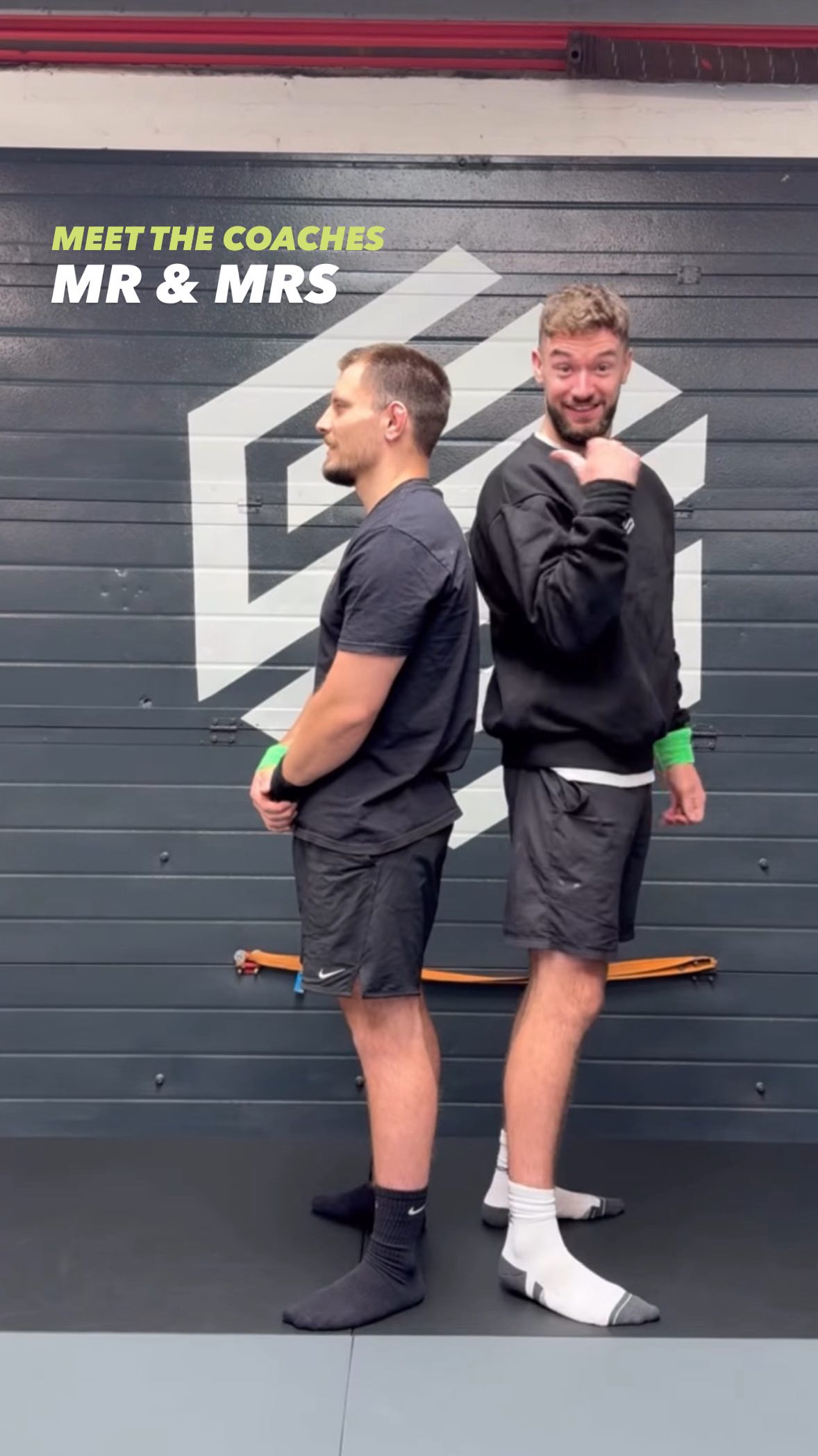 Meet your coaches: Mister and Missus Edition
First up - Josh and Hardy