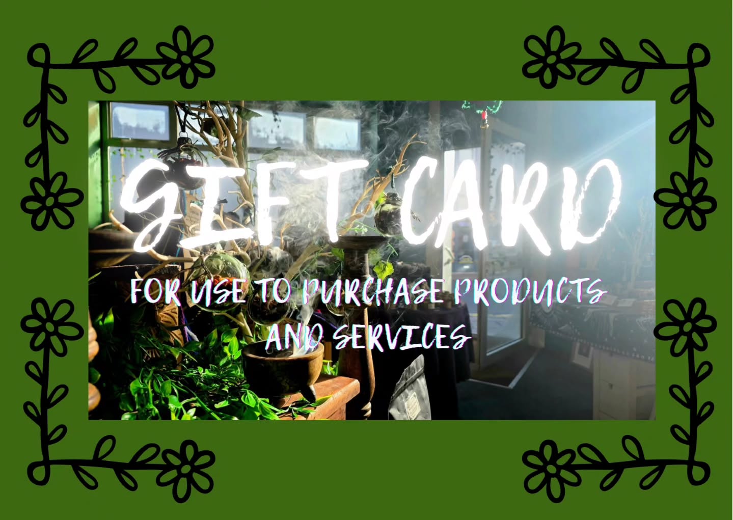 Good afternoon Wytches, still not sure what to get your loved ones for Christmas/Yule?
How about a gift card to be used against the value of goods and services!
Choose your amount and your personalized,let the rest get delivered straight to your inbox!
We can always make it service.specific, for those that wish to gift a service or experience instead!
Email or DM if you want something truly bespoke.
https://www.thecunninggrove.co.uk/gift-card
See you all soon
Blessings of the Land Sea and the Sky ❤️❤️❤️❤️