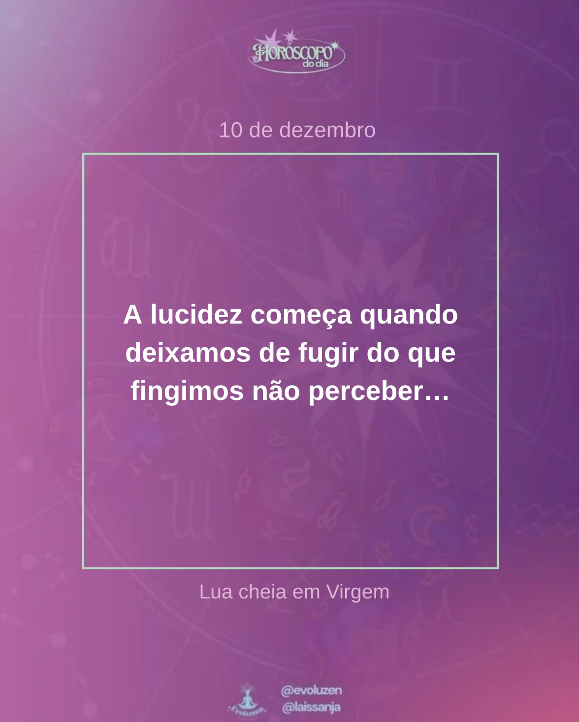 10 de dezembro ✨⭐️