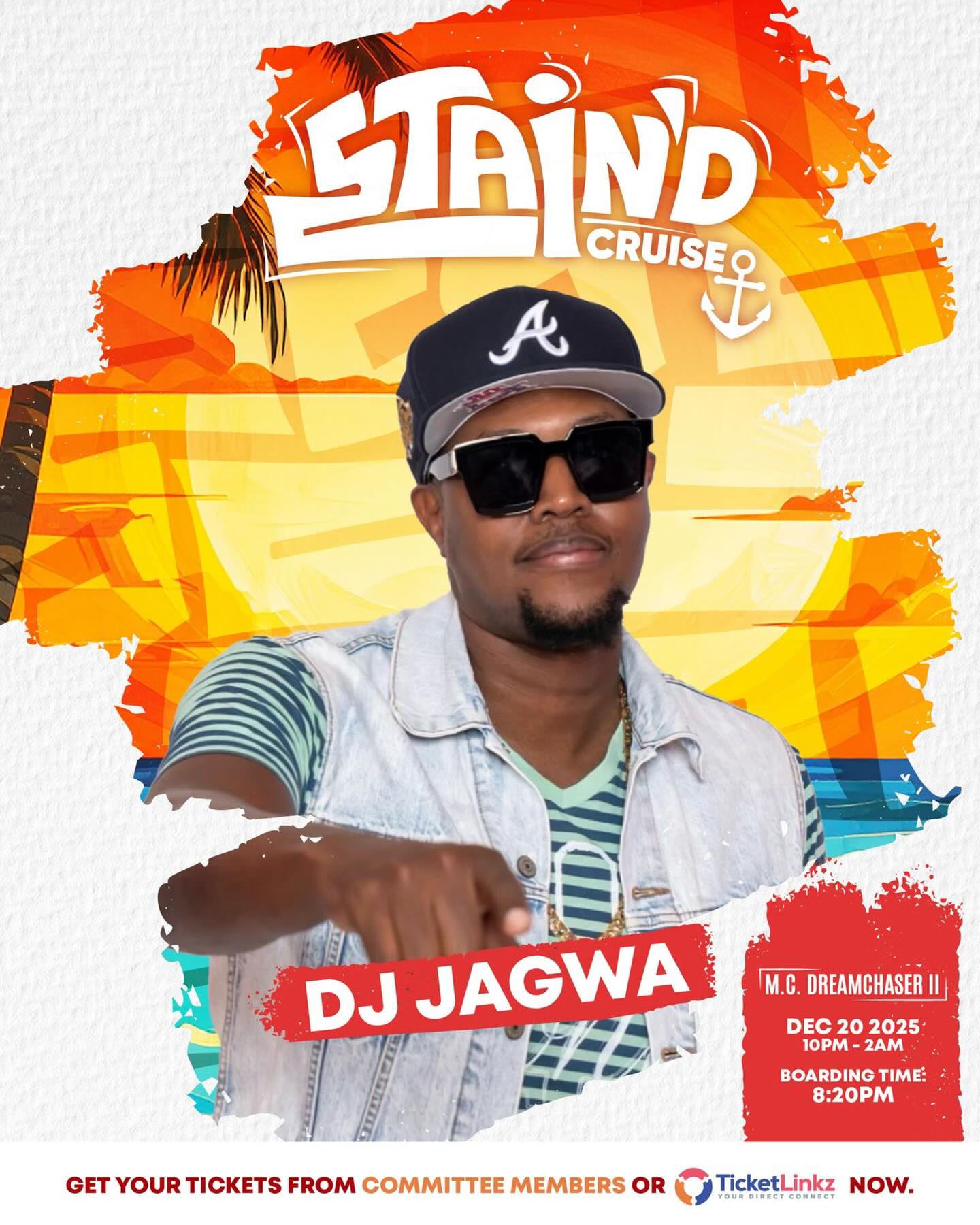 Wunna Ready?! ๐๐๐๐๐โ๐ Promo Mix is LIVE! ๐ฅ Click the link in our bio for the vibes ๐
Tickets Available:
๐ฐ Early Bird $60 BBD
๐ Tier 1 $80 BBD
๐๐๐๐๐โ๐ ๐๐๐๐๐๐
โฐ Boarding 8:20 PM
๐ December 20, 2025
๐ณ๏ธM.C. DREAMCHASER II
๐๏ธ Ticketlinkz.com/ Stainโd Committee Members
#StainDBarbados #StainD #Barbados