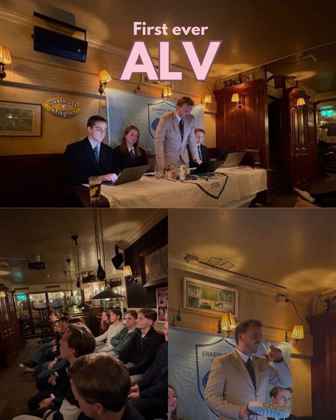 First ever ALV!
Thanks to everyone who was there to support us! This is a great start to bringing our association to a more serious level ๐๐พ
And we will keep it shorter next time ๐