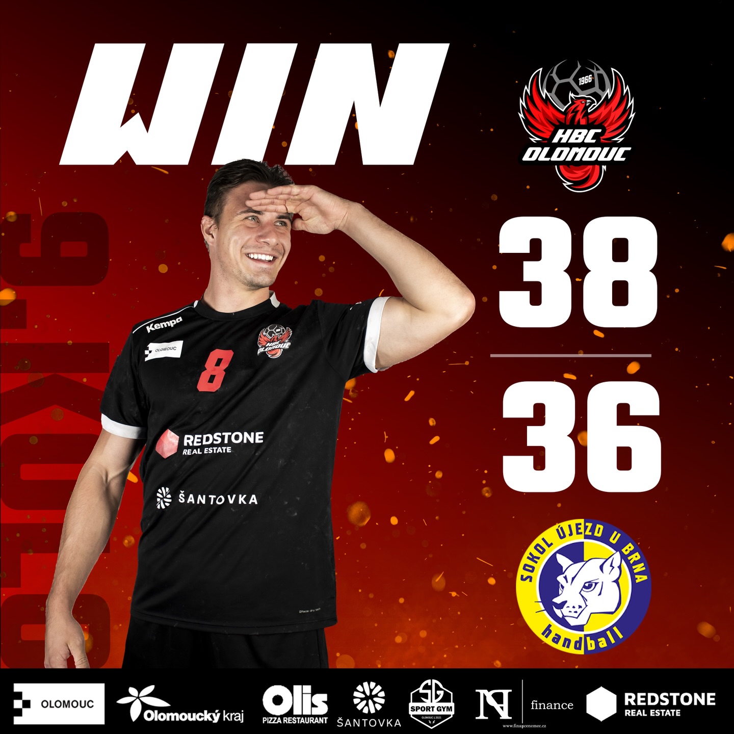 🔥 Vyhráli jsme na hřišti… ale to největší vítězství přišlo mimo něj! 🔥
Po výhře 38:36 nad Újezdem u Brna můžeme oznámit něco neuvěřitelného:
👉 Společně jsme vybrali 14 000 Kč pro ZŠ Česká Ves! 🙌
Tyhle peníze škola využije na nové sportovní vybavení pro děti – a to je ta nejkrásnější odměna za celý večer ❤️
Děkujeme všem fanouškům, hráčům i soupeři, kteří se do charity zapojili.
Fénix nehoří jen za vítězství… ale i za dobrou věc. 🦅🔥
🎙️Hodnocení zápasu
💬Tomáš Palík
“Dost dobrá práce
Zprávu musím začít velkou gratulací našim starším žákúm, kteří zvládli těžkou kvalifikaci a postoupili do Žákovské ligy! To je prostě skvělé a paráda!
Naše utkání jsme vyhlásili jako charitativní a výtěžek putuje opět do @zs_ceska_ves , kterou před rokem postihly ničivé povodně.
Moc děkujeme celému týmu a fanouškům @hazenaujezd , že se k nám připojili a podařilo se vybrat 14.000,- Kč, za které bude pořizeno sportovní vybavení pro děti.
Do utkání jsme vstoupili s cílem hrát na maximum, nesoustředit se na konečné skóre a jít krok po kroku. Újezd byl větším favoritem a my jsme šli do utkání s čistou hlavou.
Samotné utkání nabídlo ofenzivní festival, kdy se útoky přelévaly ze strany na stranu. Hráči obou týmů si dali nepočítaně bazénů😯😉 a přesto, že obrany fungovaly celkem standardně na obou stranách, tak útoky měly navrch a byly zatraceně efektivní.
Ve vedení se střídali oba týmy. Nám vyšla velmi dobře koncovka utkání a kluci splnili skoro vše, co bylo potřeba, do puntíků!
Velké poděkování našim fanouškúm, protože se hrálo netradičně v hale v Olšanech, a přesto jich opět dorazilo velké množství. Podobné díky platí i pro fanoušky hostí, kterých také dorazilo dost. Oba tábory vytvořili skvělou a pozitivní atmosféru!”
#hbcpomaha #jedinehbc #hbcolomouc #charita #pomahame