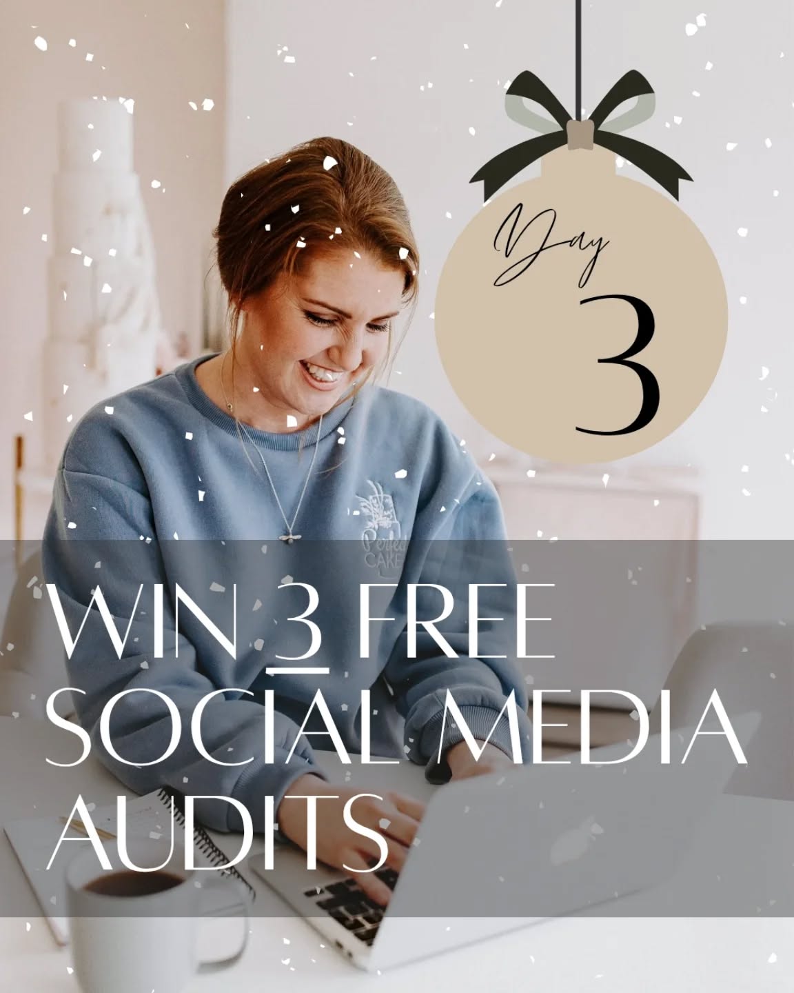 On the third day of Christmas CMC gave to me...
A chance to win a social media Audit from @perfectcakesco, well actually 3 chances!!
To be in for a chance to win make sure you do all of the following:
🎄Follow @cakemakerscollective & @perfectcakesco
🎄Comment whether you would prefer a IG or Tiktok audit, and why you want the help
🎄Like, reshare and save this post
Entry closes on 25th December and winners will be drawn after closing and contacted (on IG) within 2 weeks of end date