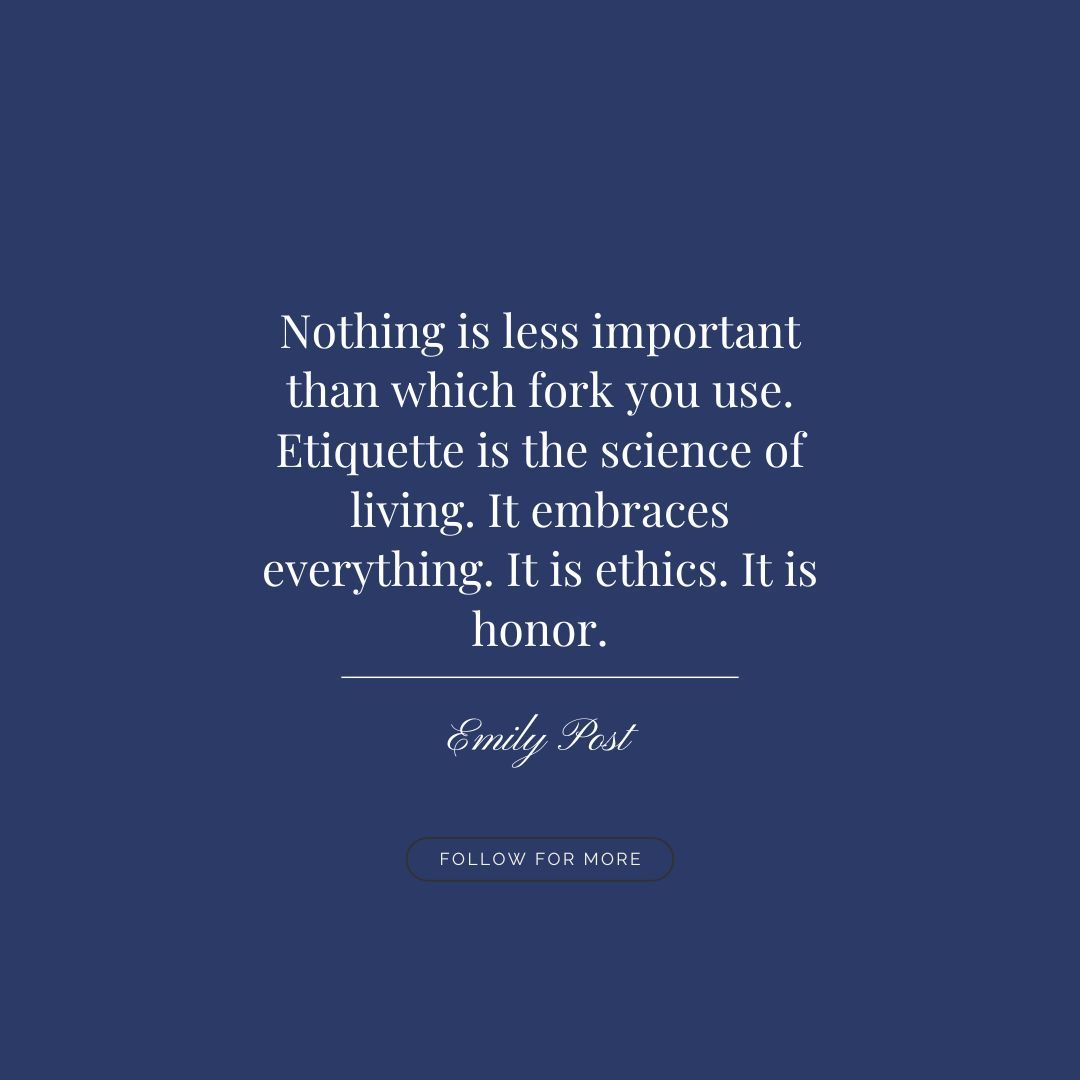 Of course, Emily said it best.