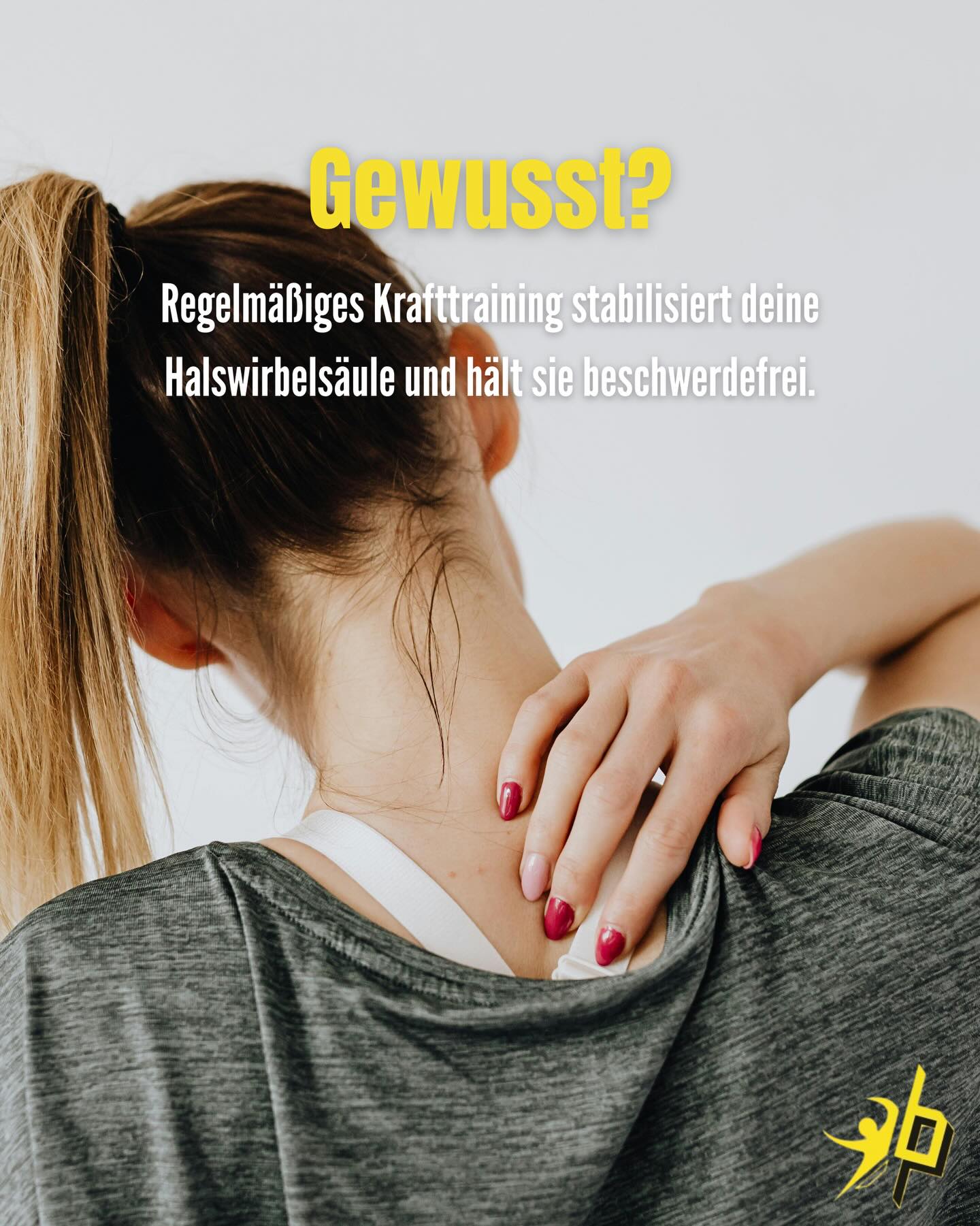 Gib deinem Nacken die Power, die er verdient. Let’s lift!⚡️
#bodyperformance #bodyperformancestudio #bodyperformanceleibnitz #xundmacher #diexundmacher