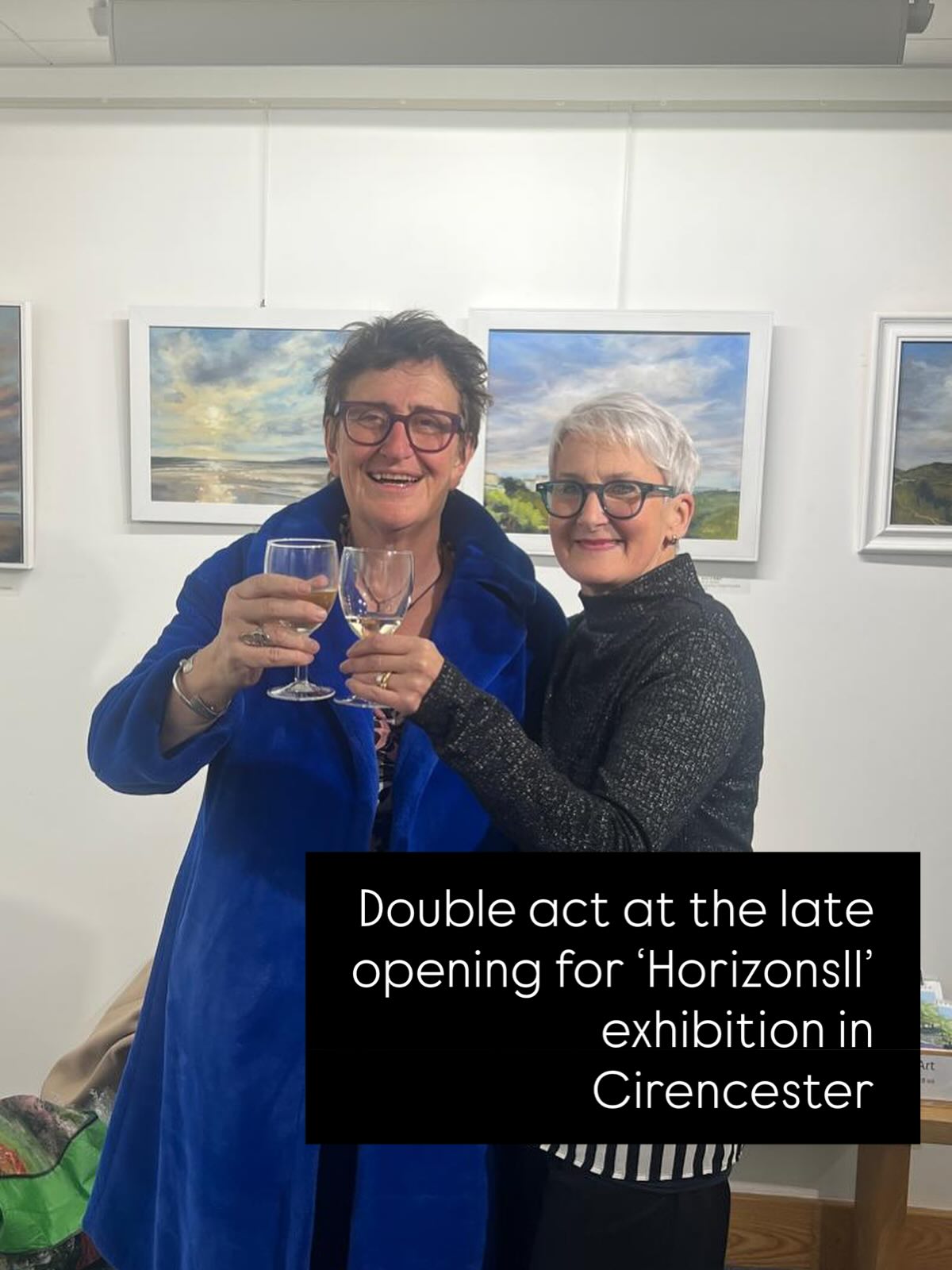 We had a blast at the evening opening of our exhibition in Cirencester at the gallery at @coriniummuseum , Swipe for more pics and a couple of 🔴 for me … plus several for @Sarahwhite and her fabulous textiles
Thanks to everyone who came and made it such a brilliant evening. And the die hards who stayed for the post exhibition meal and debrief!!
The exhibition continues until January 4, 2026. It’s free to enter, you don’t need a museum ticket. We are not stewarding this exhibition but do let us know if you’re going and we will endeavour to catch up with you there at that time.
#localartist #textileartist #artinthecity #affordableartfair #everypicturetellsastory