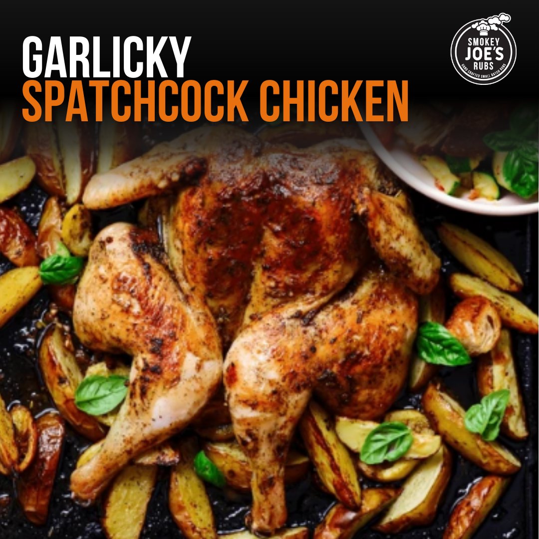 Transform your weeknight meals with our Garlicky Spatchcock Chicken! It’s quick, juicy, and packed with flavor thanks to our savoury Garlic Butter Seasoning. Perfect for when you want something delicious without the hassle. Check out the full recipe: https://www.smokeyjoesrubs.com/post/garlicky-spatchcock-chicken