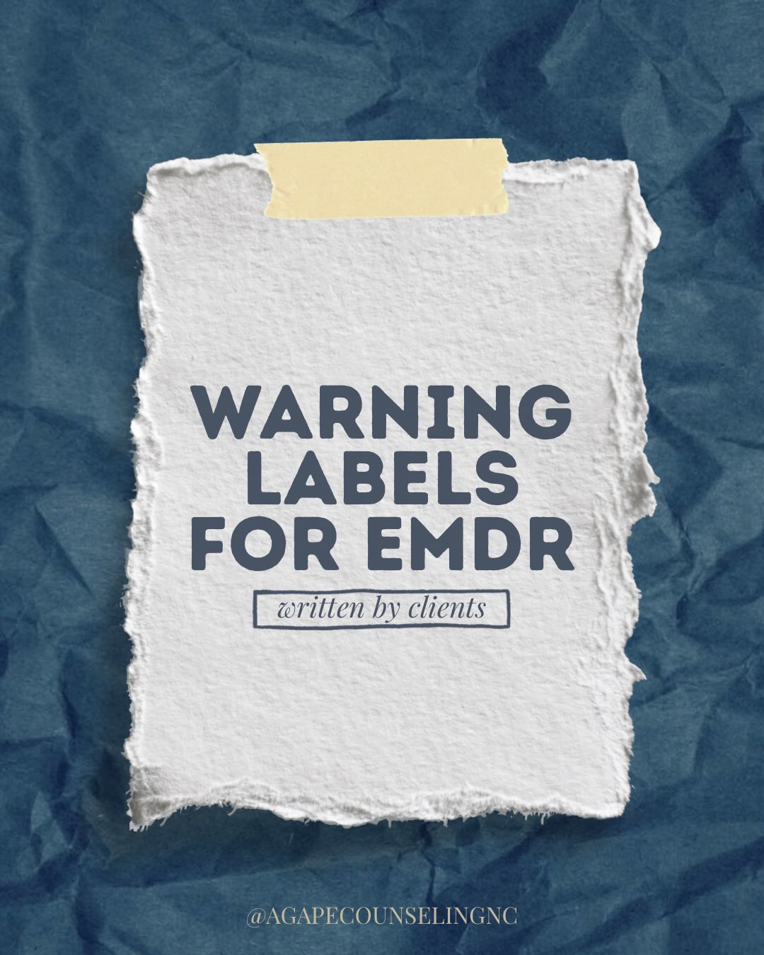 WARNING: EMDR may cause increased peace, unexpected freedom, and a life that finally feels like yours.
These “warning labels” were written by real clients because healing doesn’t just reduce pain…it creates space for joy, learning, and a quieter nervous system.
Swipe through to see what they wish they knew before starting EMDR.
#emdrtherapy #traumahealing #counselorsofinstagram