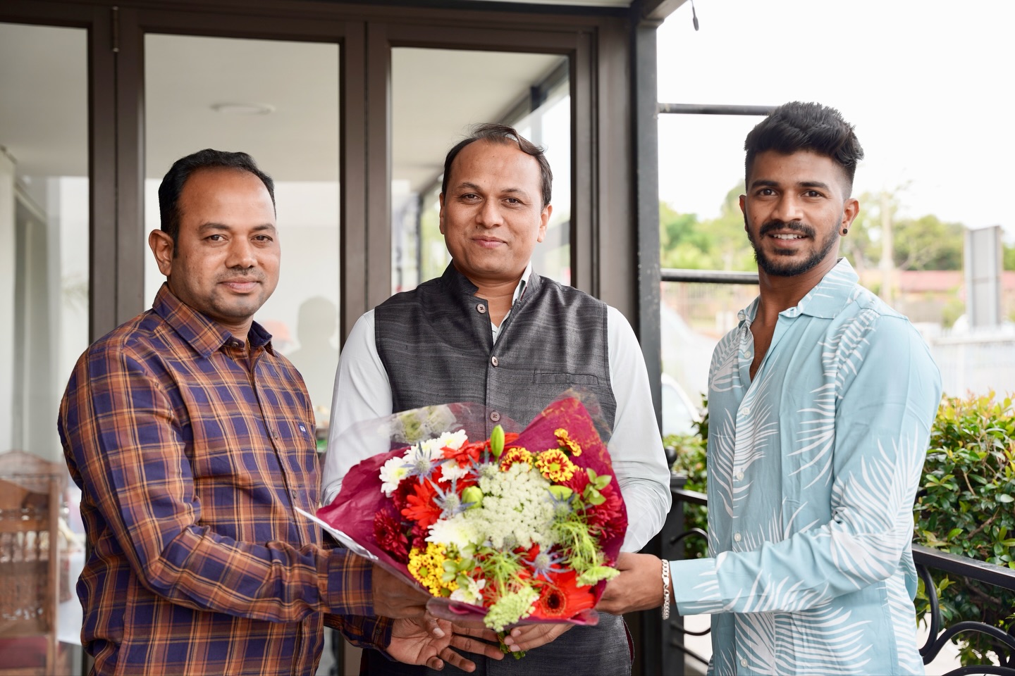 🌺 A Heartfelt Thank You to the Consulate General of India, Johannesburg 🇮🇳🇿🇦
As you prepare to return to India, we wanted to express our deepest gratitude for everything you have done. maheshdiplomat
Your guidance and support played a huge role. Every time we visited you, your kindness, encouragement, and willingness to help made a tremendous difference. You have been more than a diplomat—you have been a mentor, a source of inspiration, and someone who truly uplifts people around you.
Thank you for your service, your dedication, and your humanity. Johannesburg will surely miss your presence, and I will always remain grateful for the support you’ve given me on my journey.
Wishing you the very best for your next chapter back home in India. May success, happiness, and good health continue to follow you wherever you go. 🙏✨
Thank you, Sir, for everything. 🇮🇳❤️