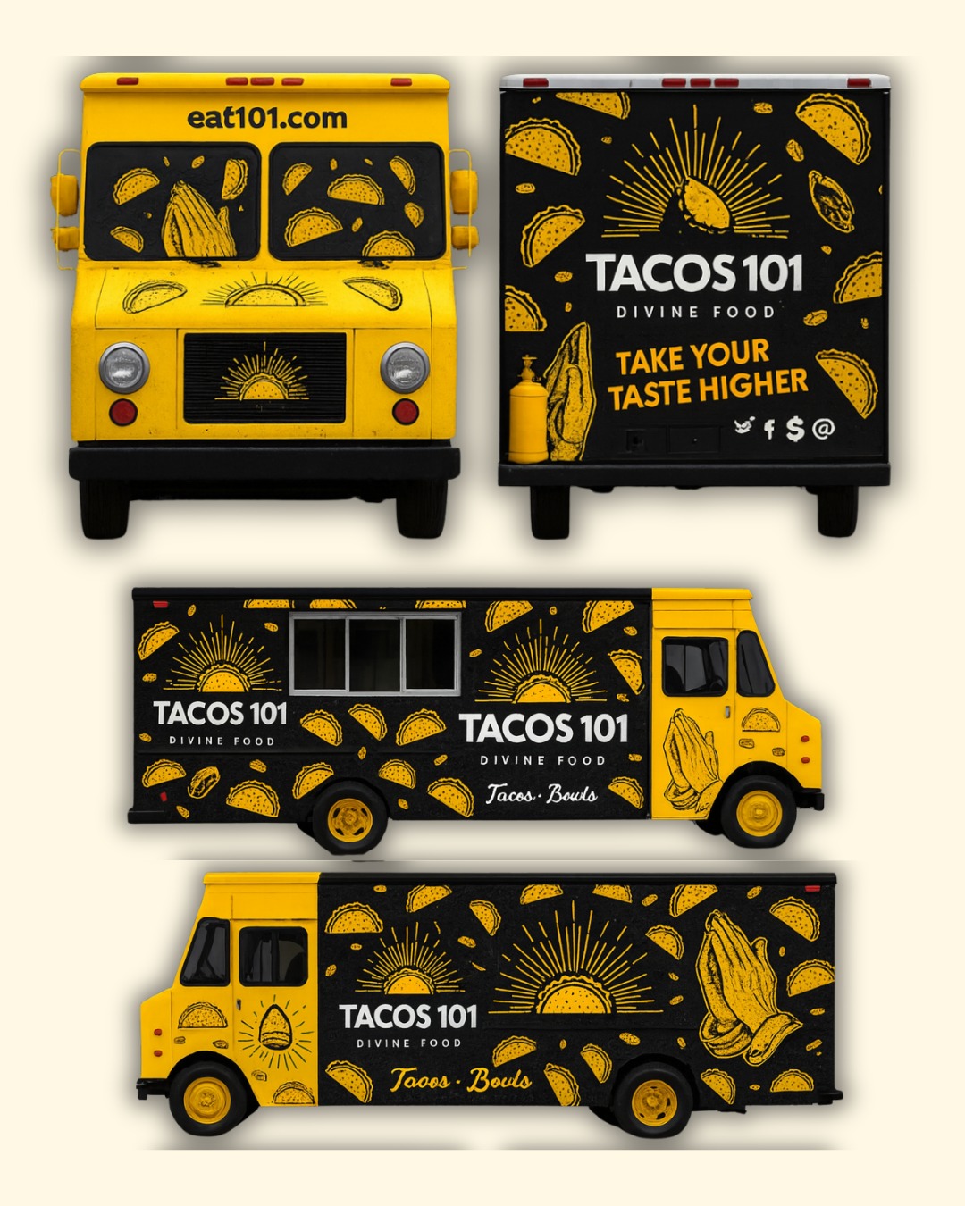 Sneak peek of the new TACOS 101 truck.
Orlando… we’re getting closer. 🌮✨